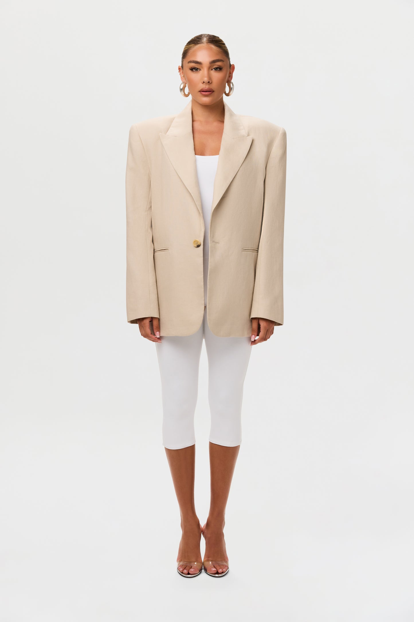Linen Suited Blazer