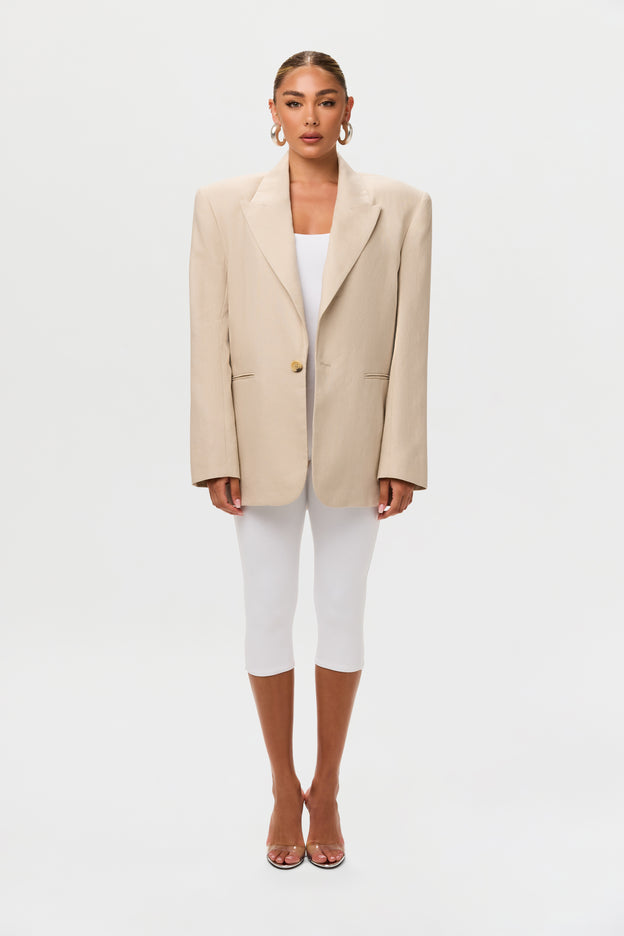 Linen Suited Blazer