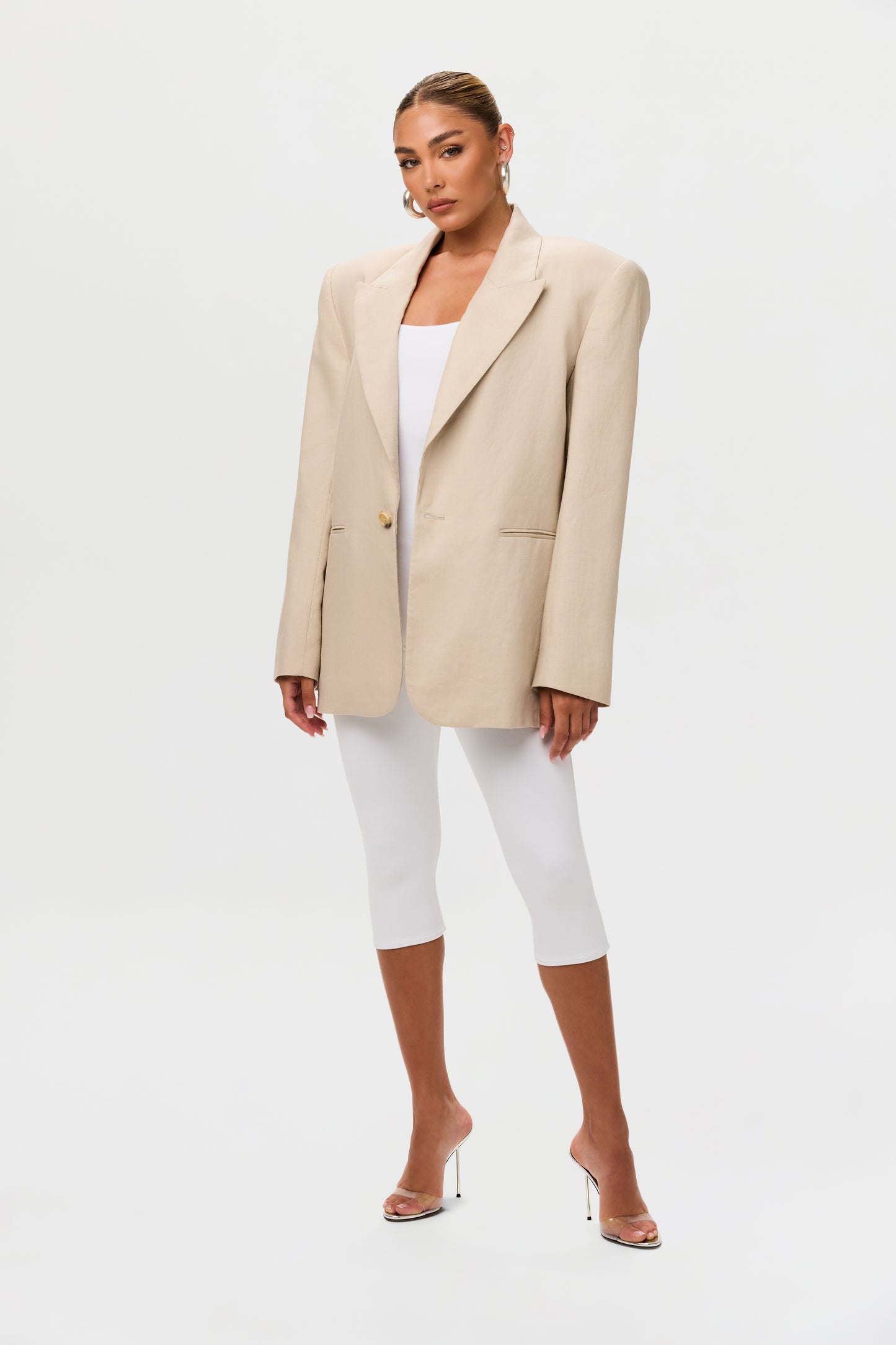Linen Suited Blazer