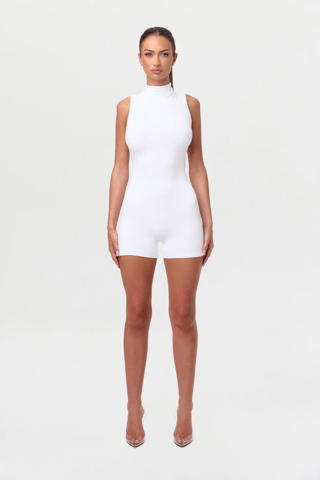 Smooth Sleeveless Sculpt Romper