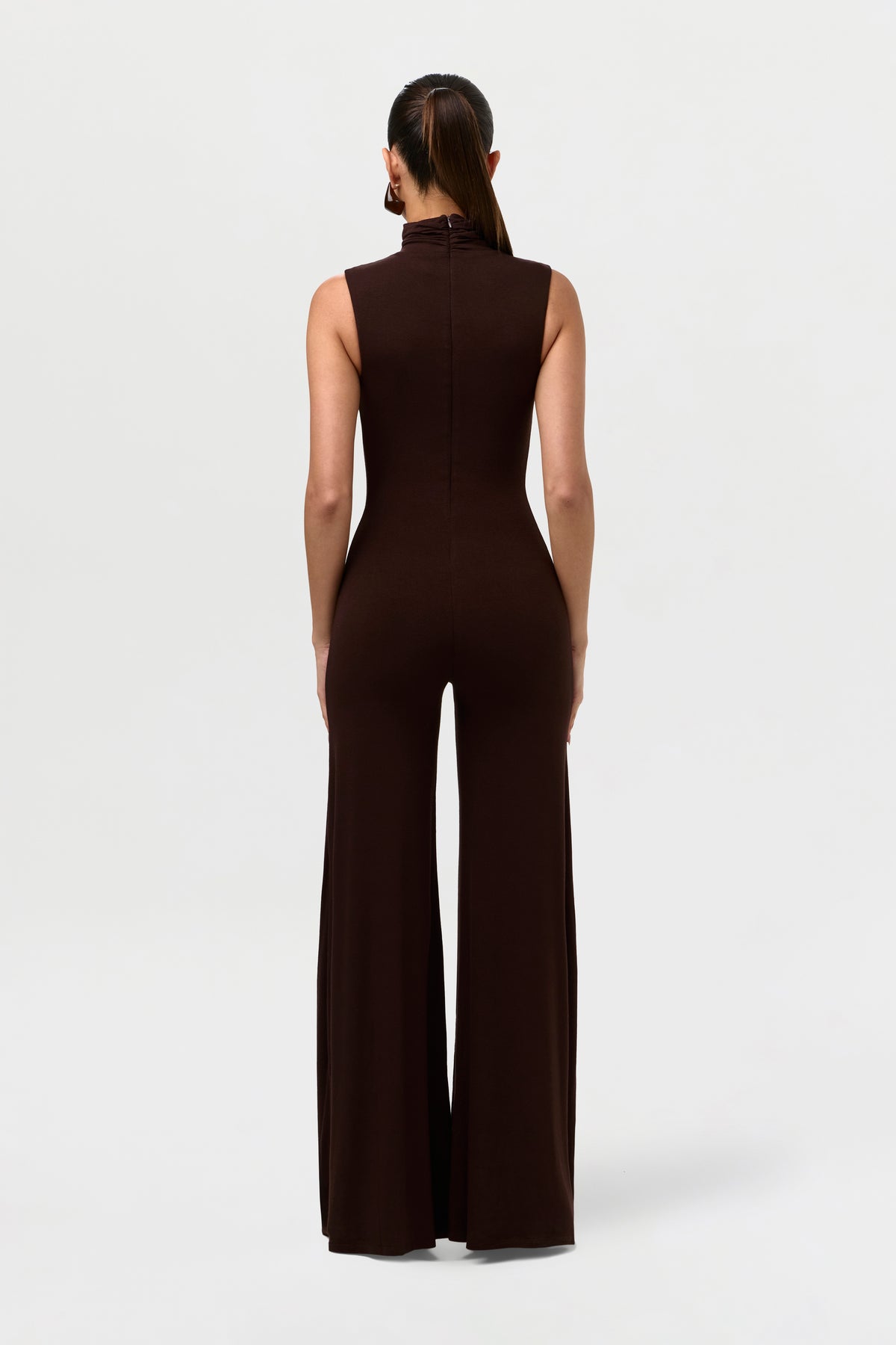 NW Turtleneck Wide-Leg Jumpsuit