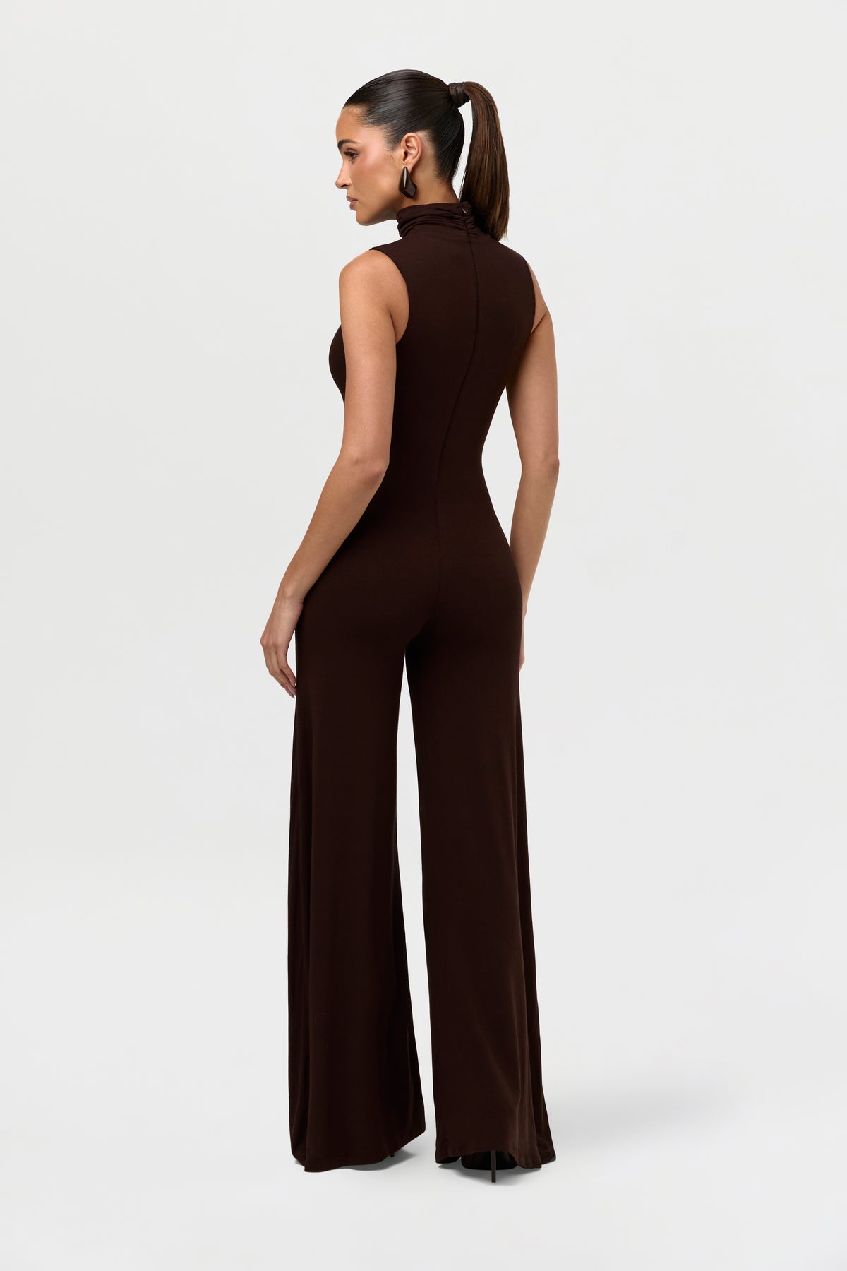 NW Turtleneck Wide-Leg Jumpsuit Petite