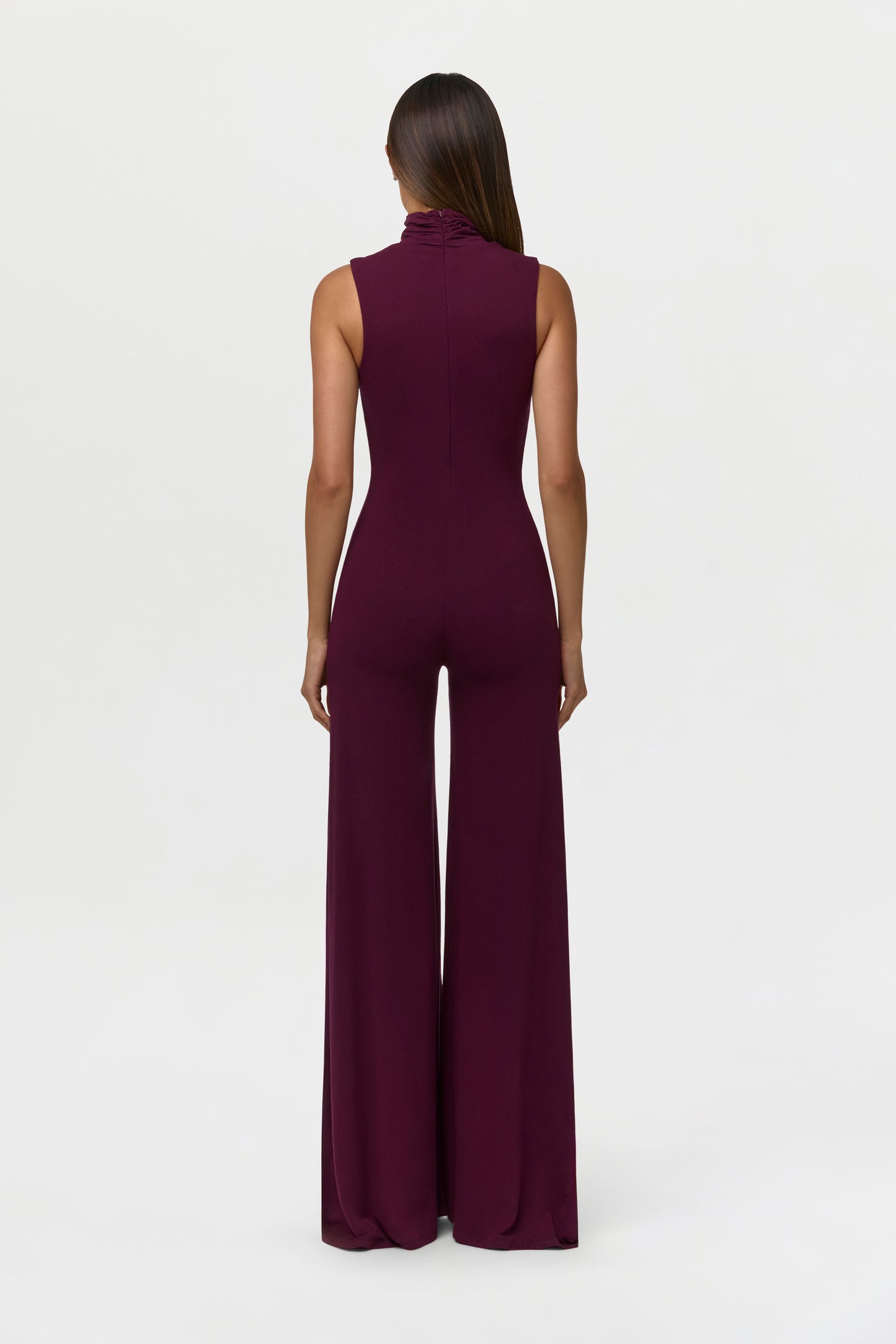 NW Turtleneck Wide-Leg Jumpsuit Petite