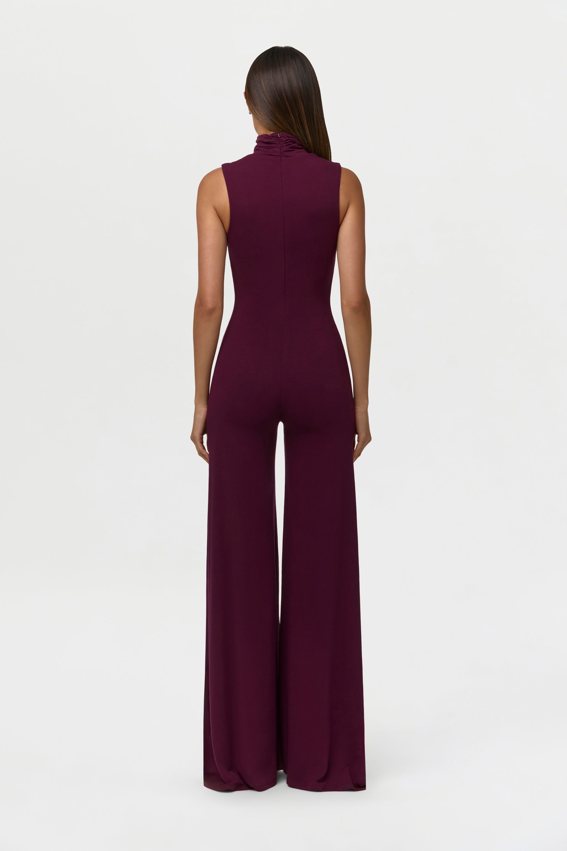 NW Turtleneck Wide-Leg Jumpsuit Petite