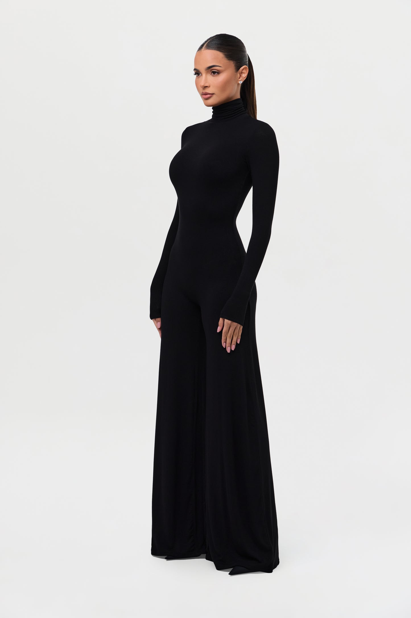 NW Sculpt Wide-Leg Jumpsuit Petite