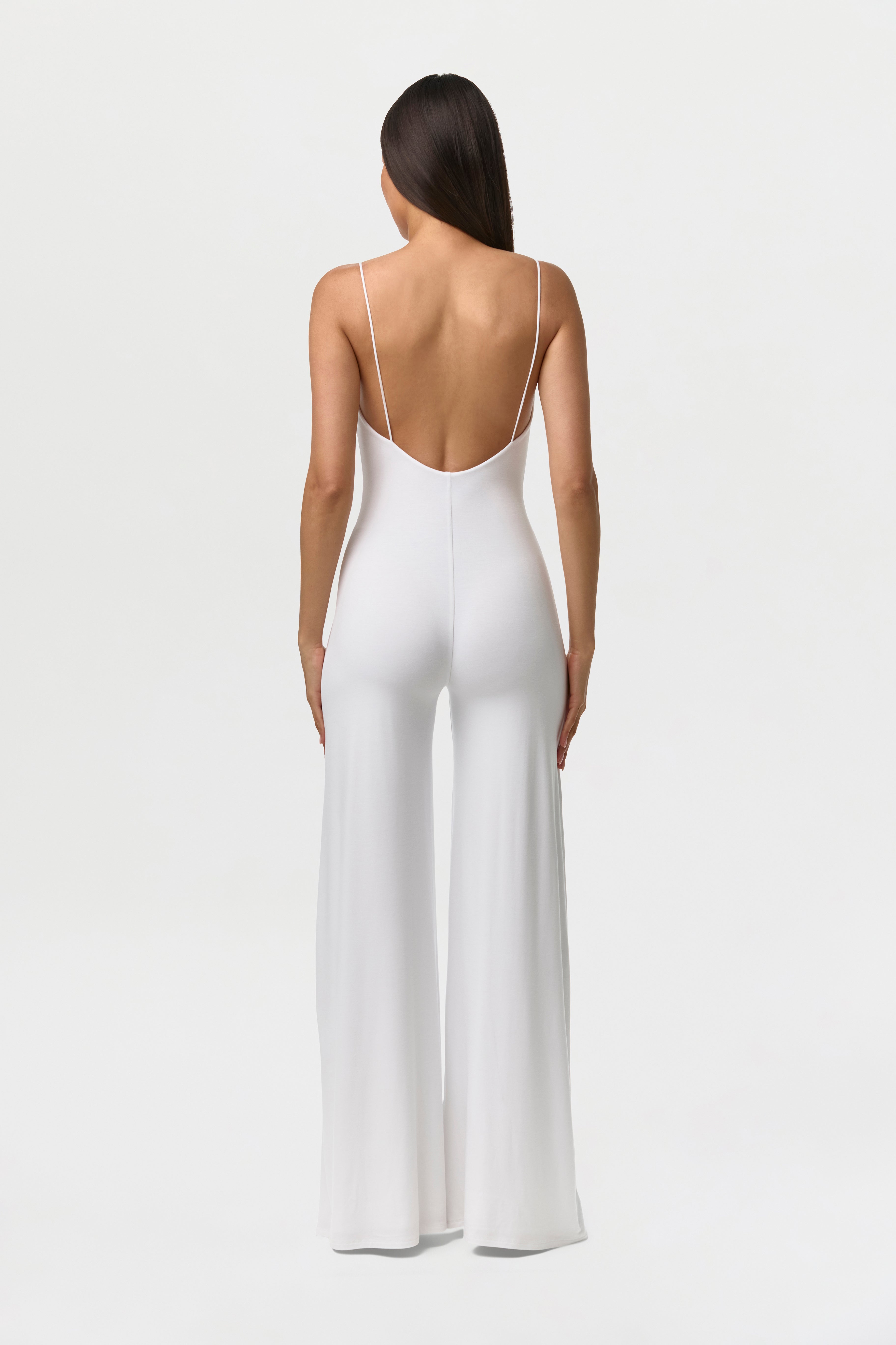 Smooth Cami Wide Leg Jumpsuit – Naked Wardrobe