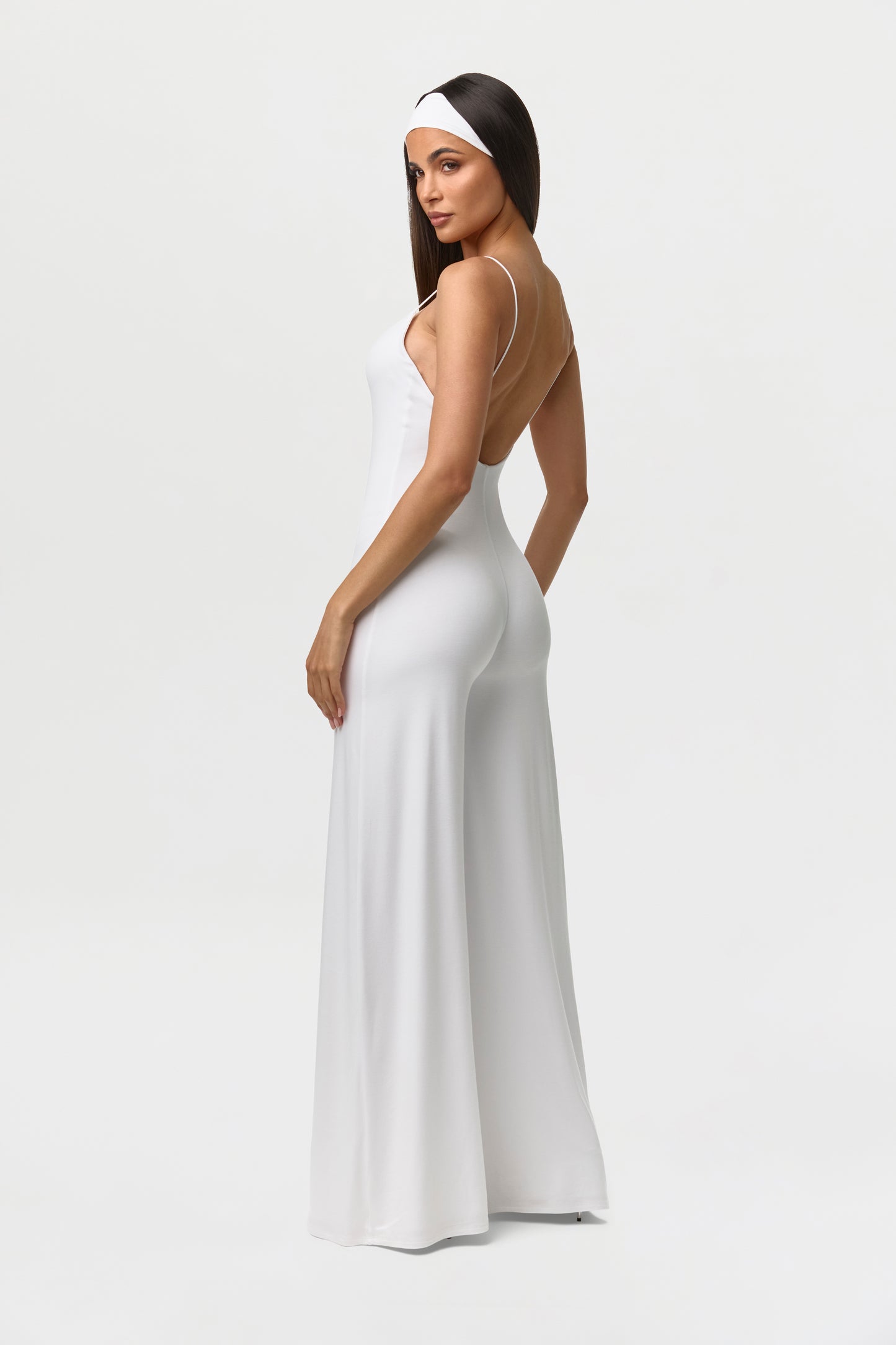 Smooth Cami Wide Leg Jumpsuit Petite