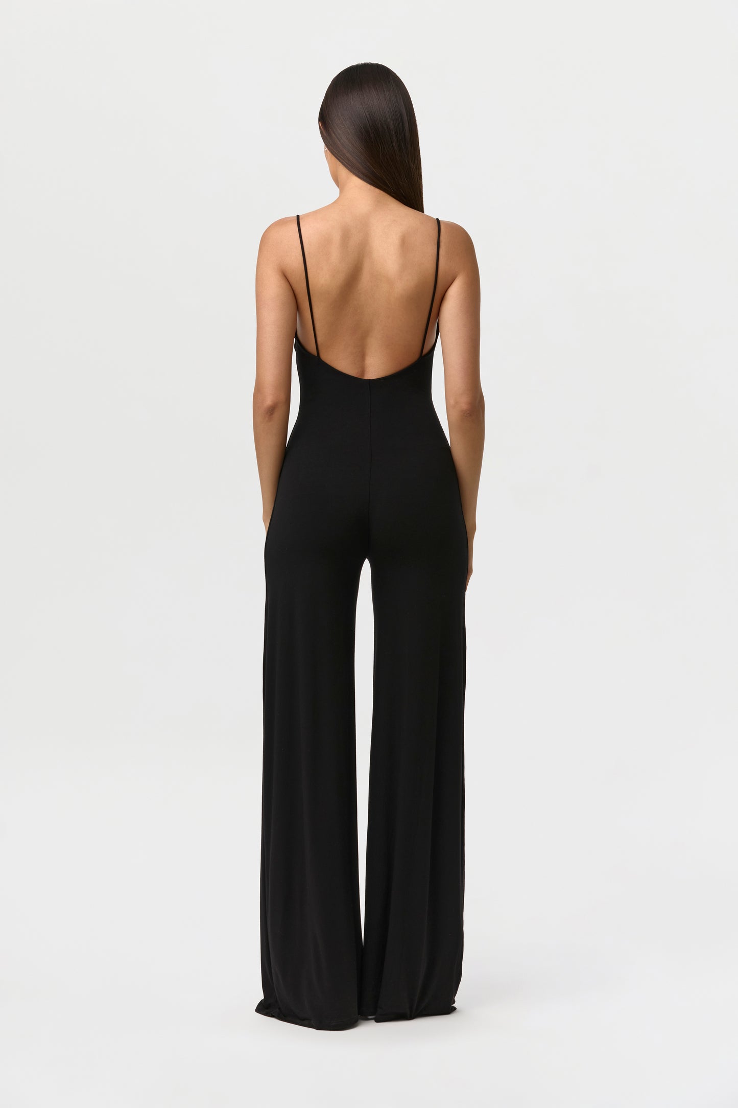 Smooth Cami Wide Leg Jumpsuit Petite