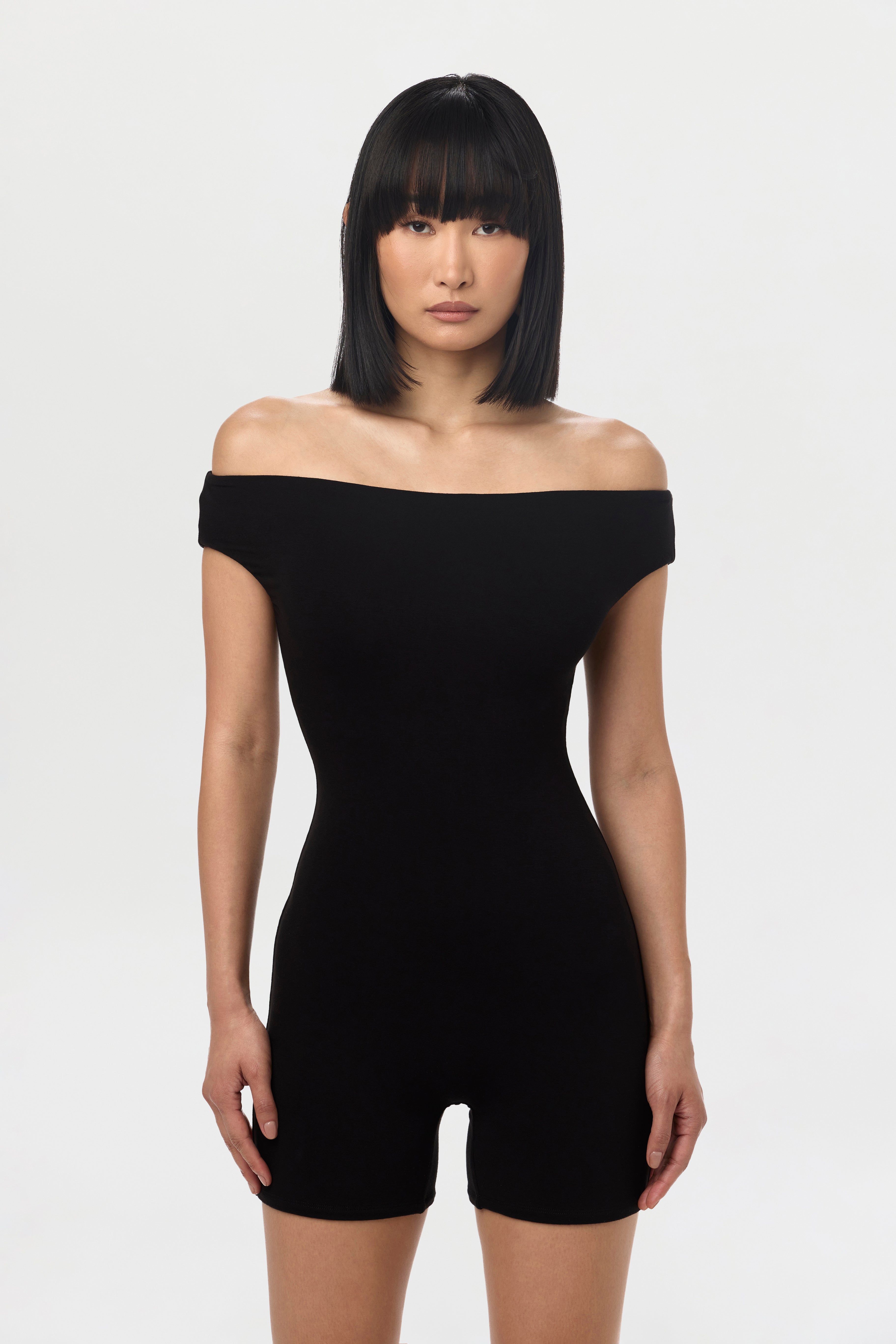 Smooth Off-Shoulder Romper