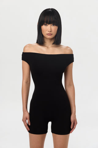 Smooth Off-Shoulder Romper