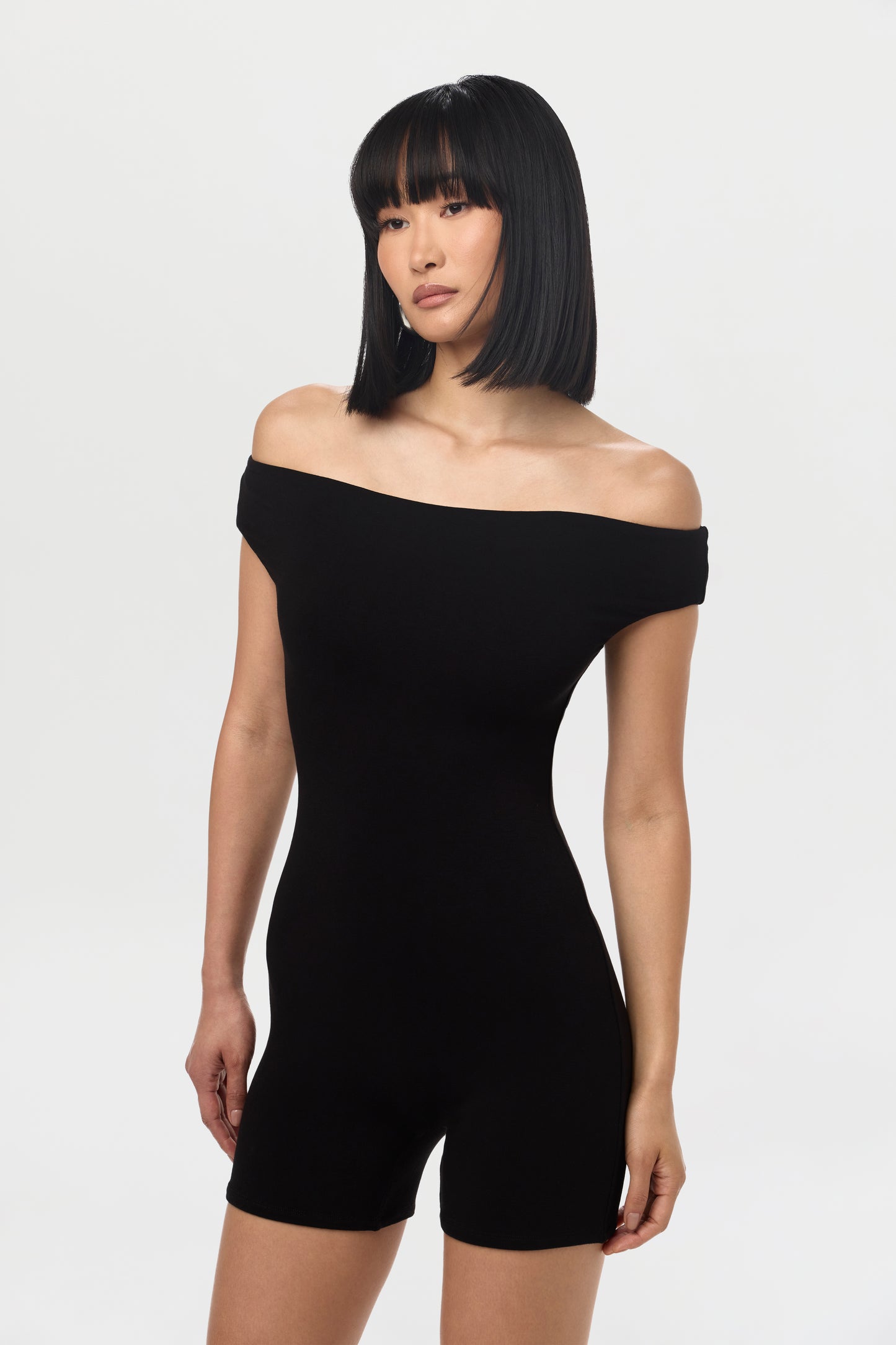 Smooth Off-Shoulder Romper