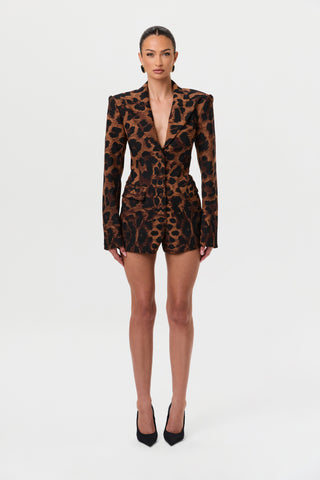 Suiting Blazer Romper
