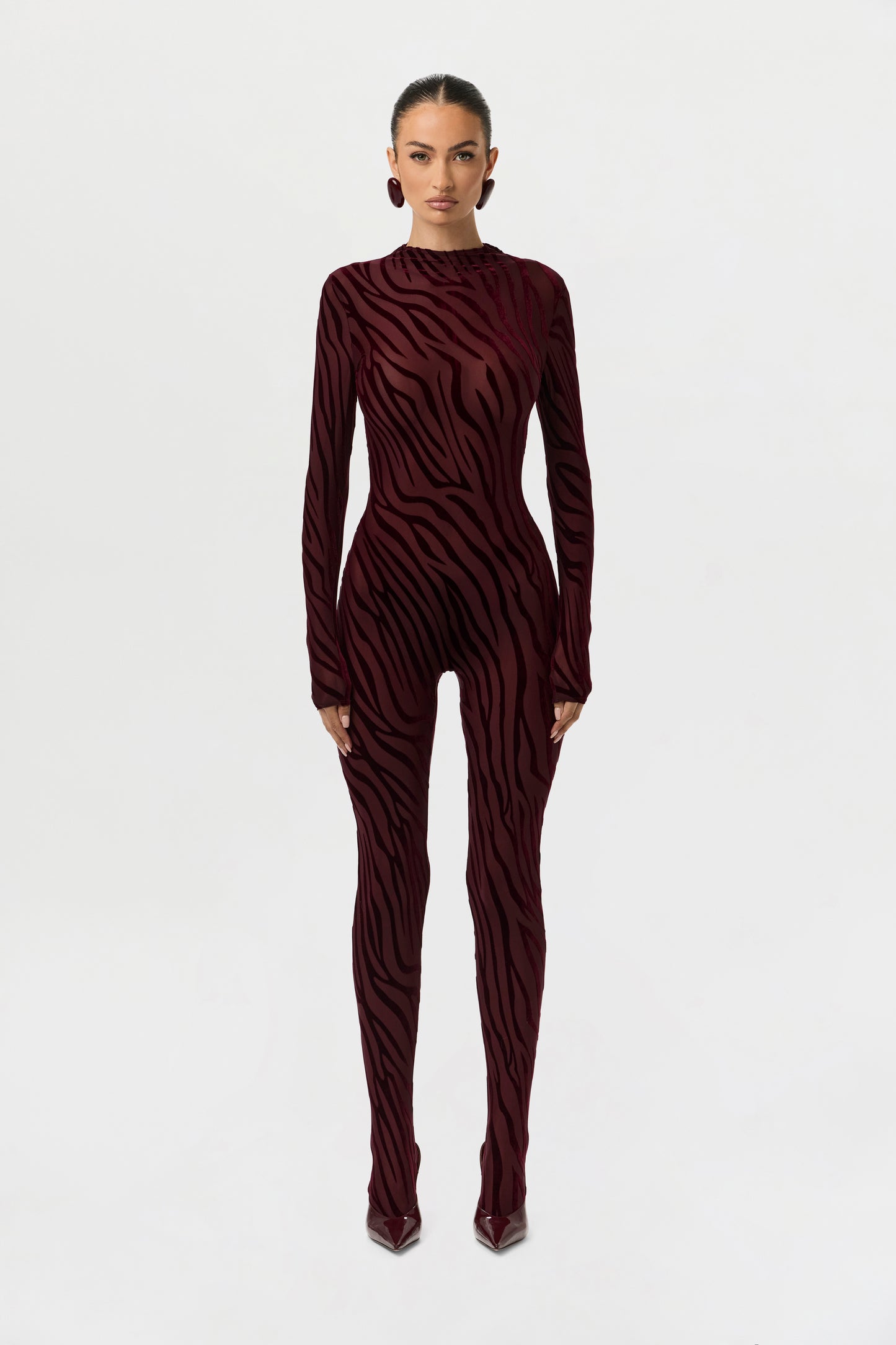 Burnout Closed Toe Jumpsuit