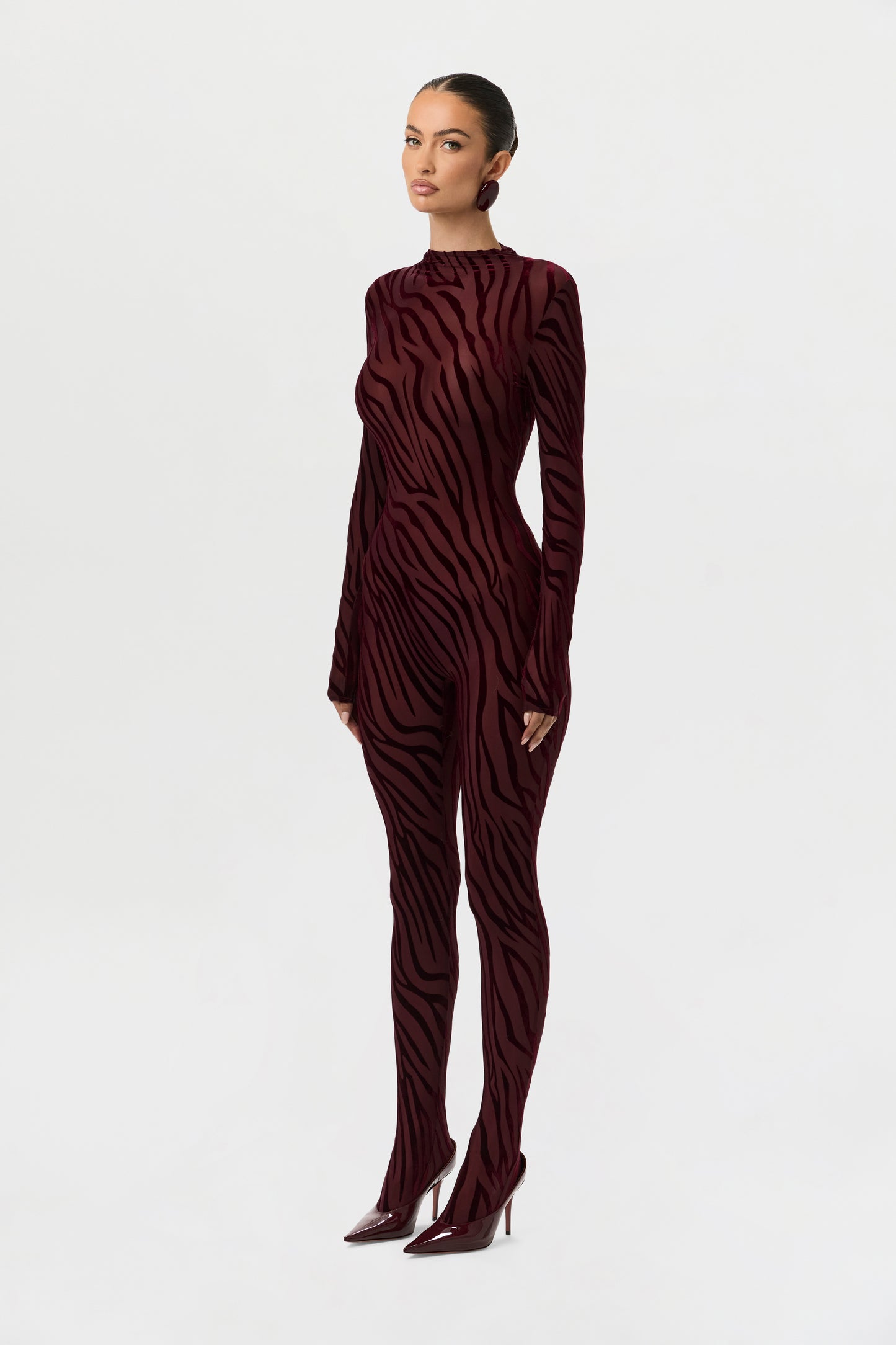 Burnout Closed Toe Jumpsuit