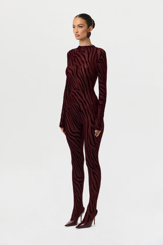 Burnout Closed Toe Jumpsuit