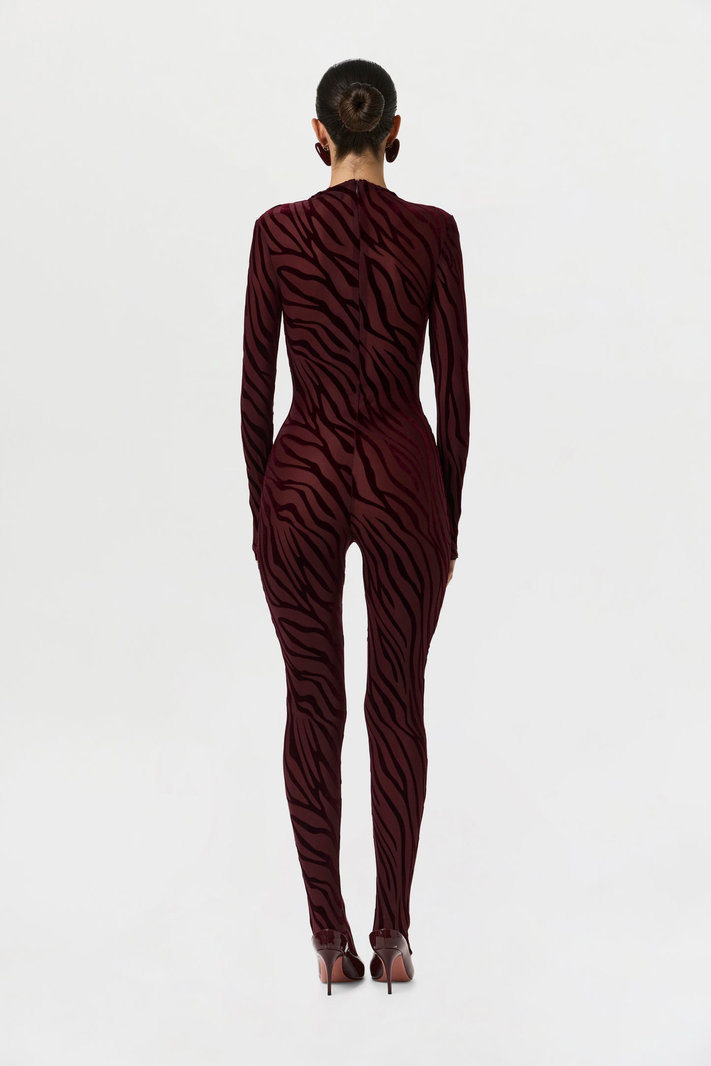 Burnout Closed Toe Jumpsuit Petite