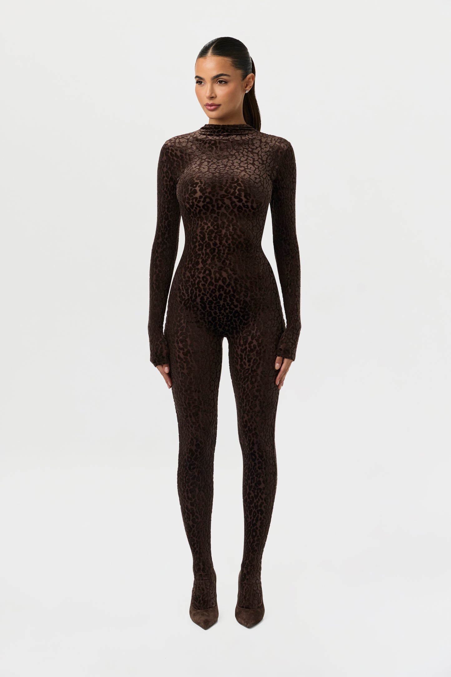Burnout Closed Toe Jumpsuit Petite