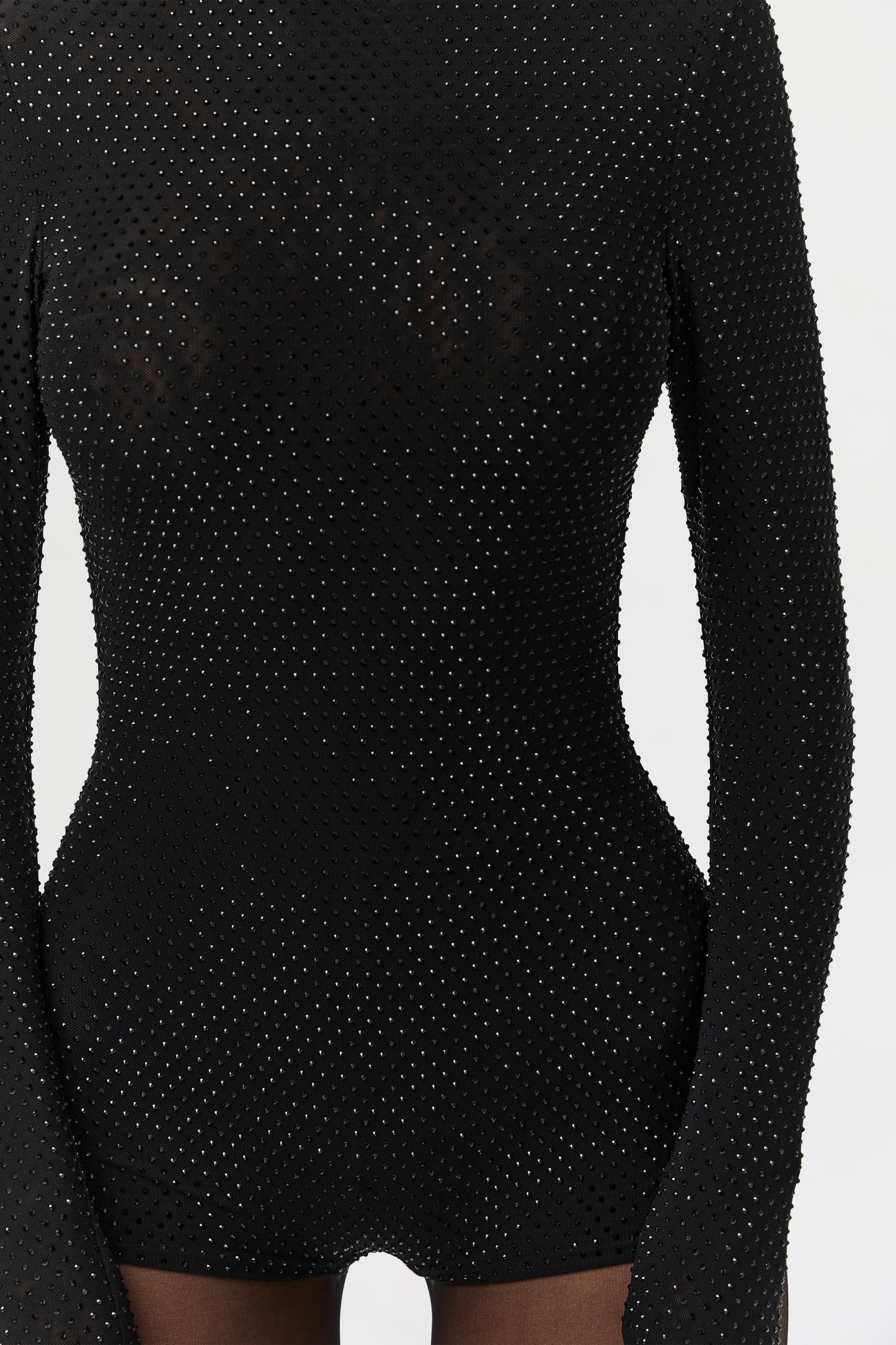 Crystal Turtleneck Romper