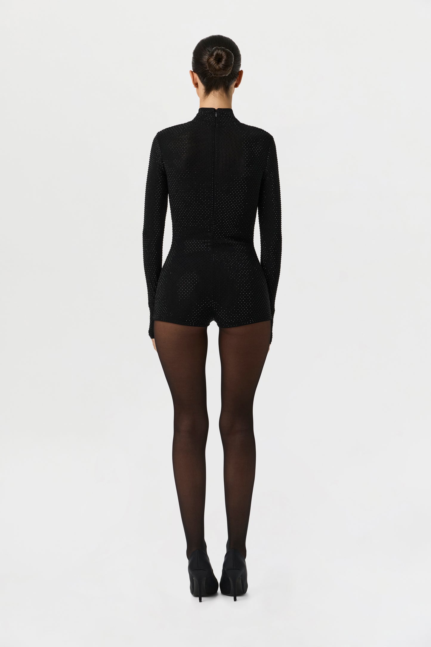 Crystal Turtleneck Romper