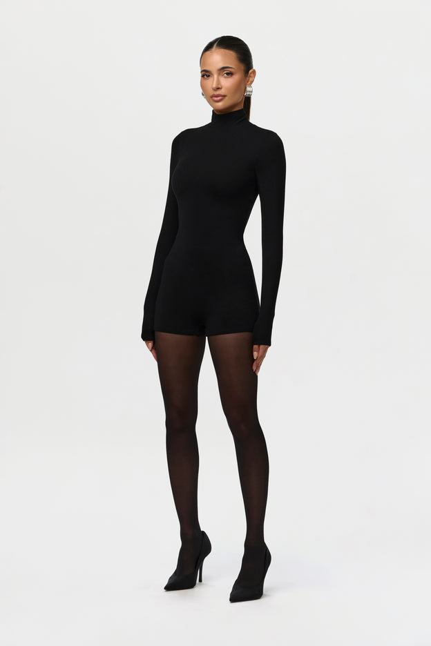 Butter Turtleneck Contour Romper