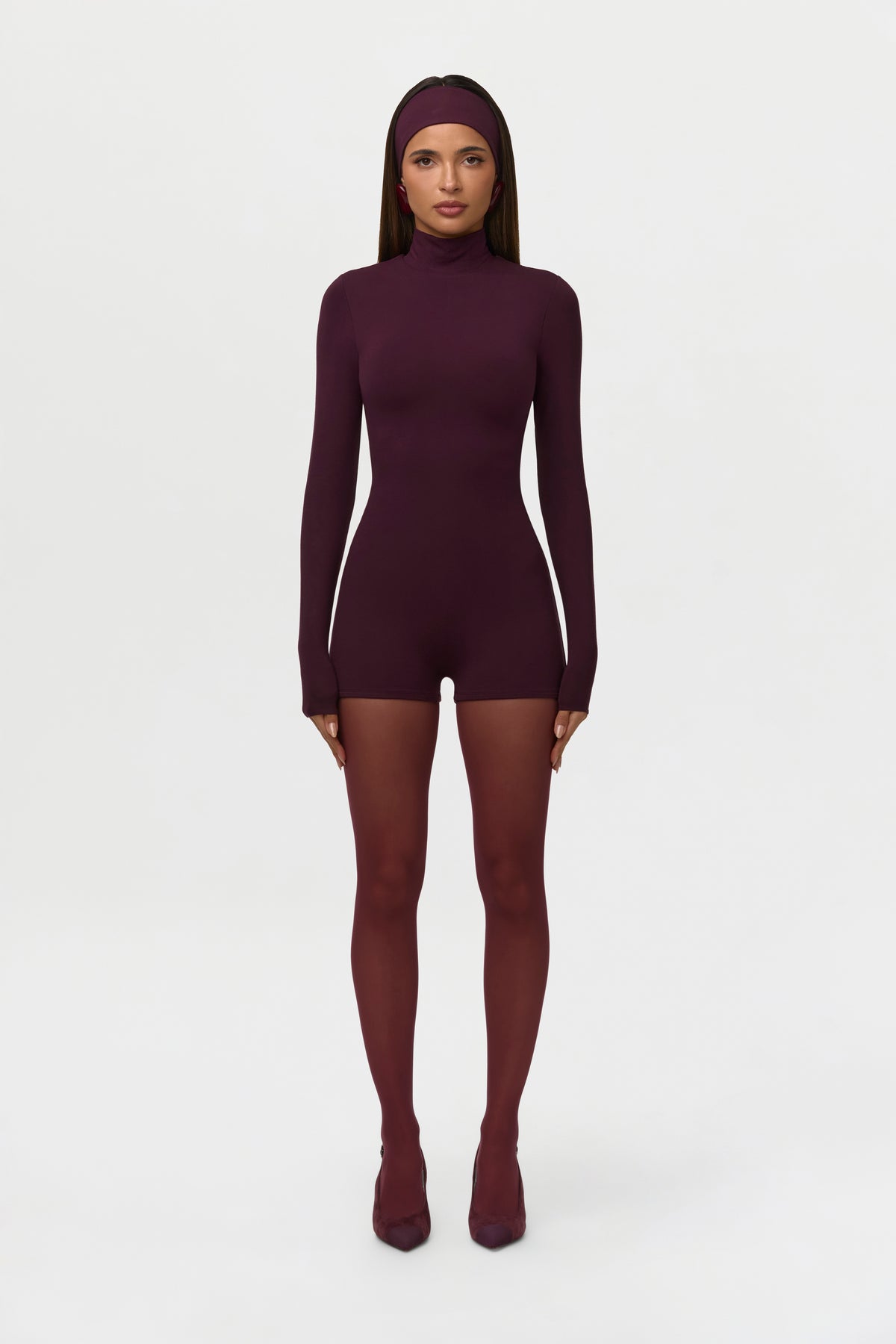 Butter Turtleneck Contour Romper