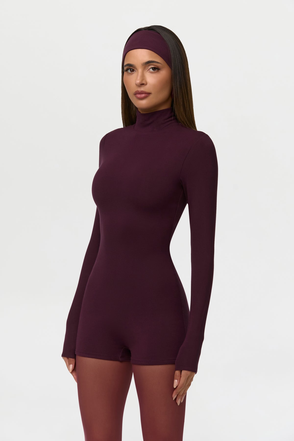 Butter Turtleneck Contour Romper