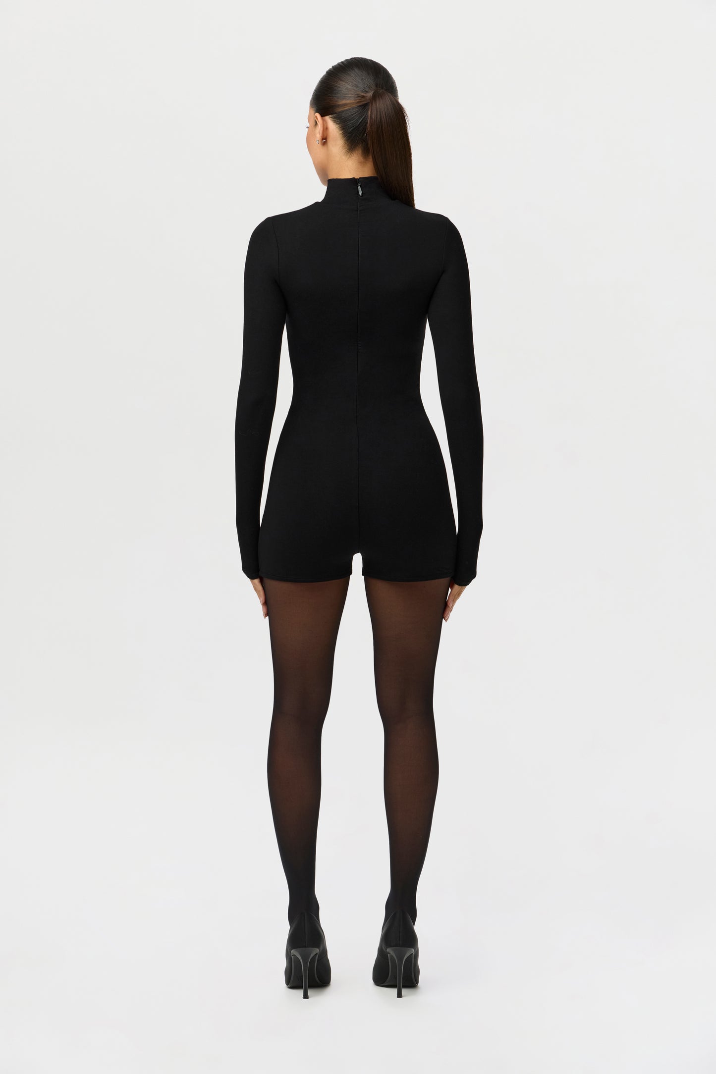 Butter Turtleneck Contour Romper