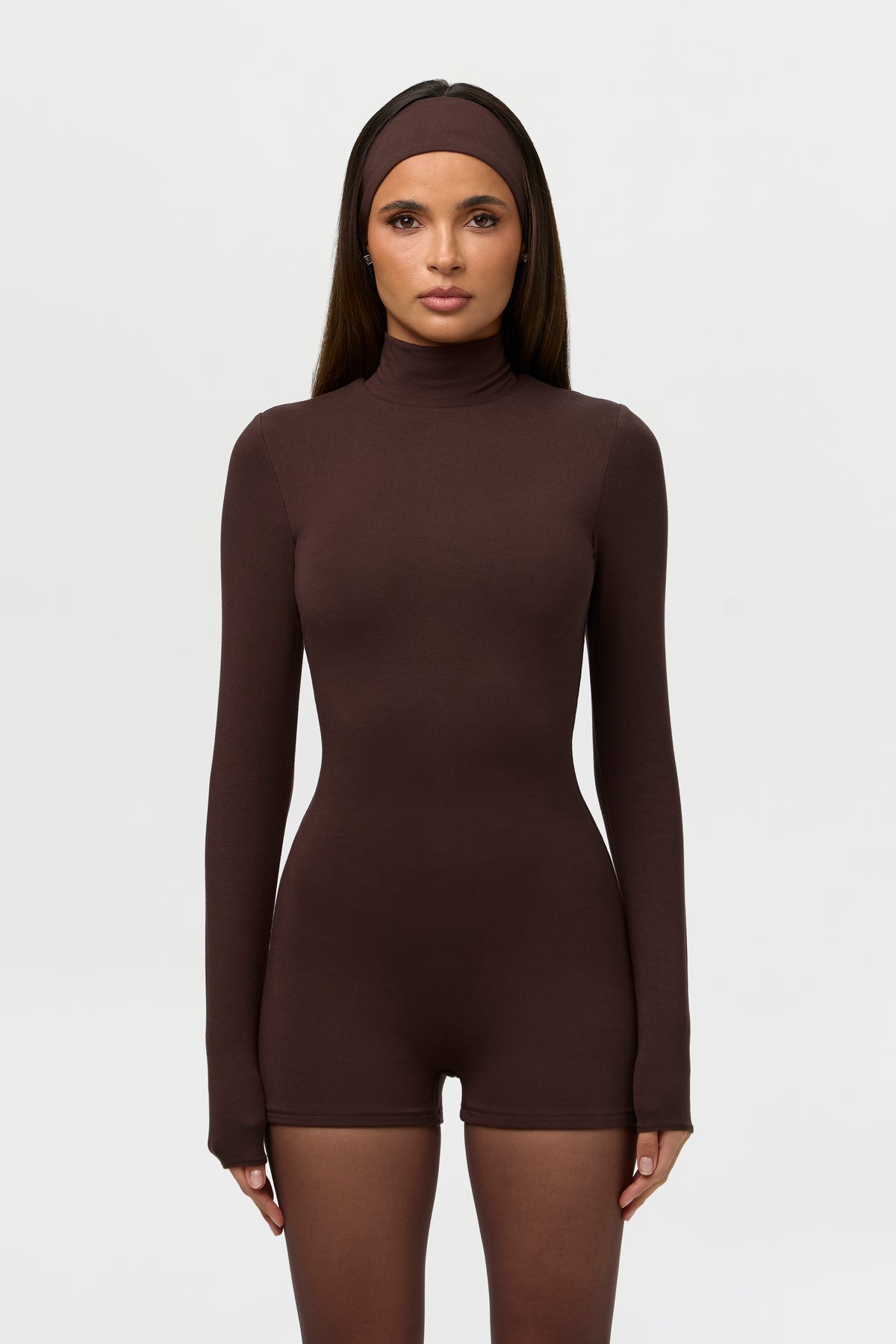 Butter Turtleneck Contour Romper