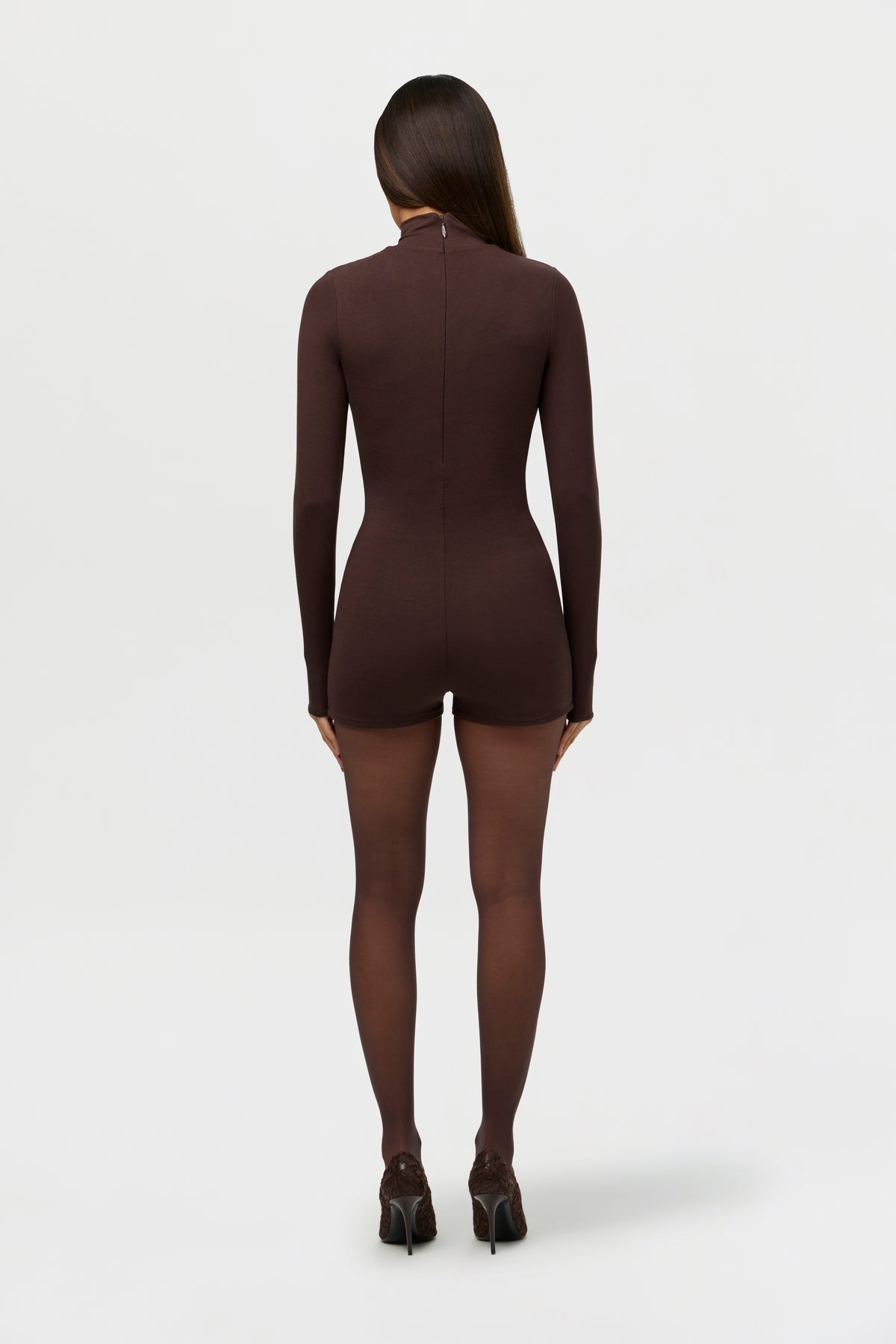 Butter Turtleneck Contour Romper
