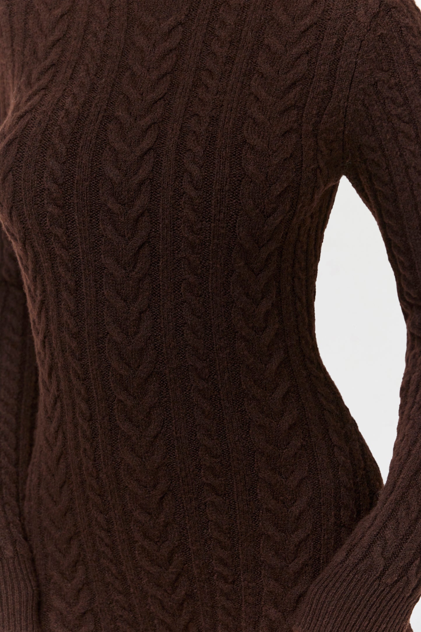 Cable Knit Turtleneck Romper