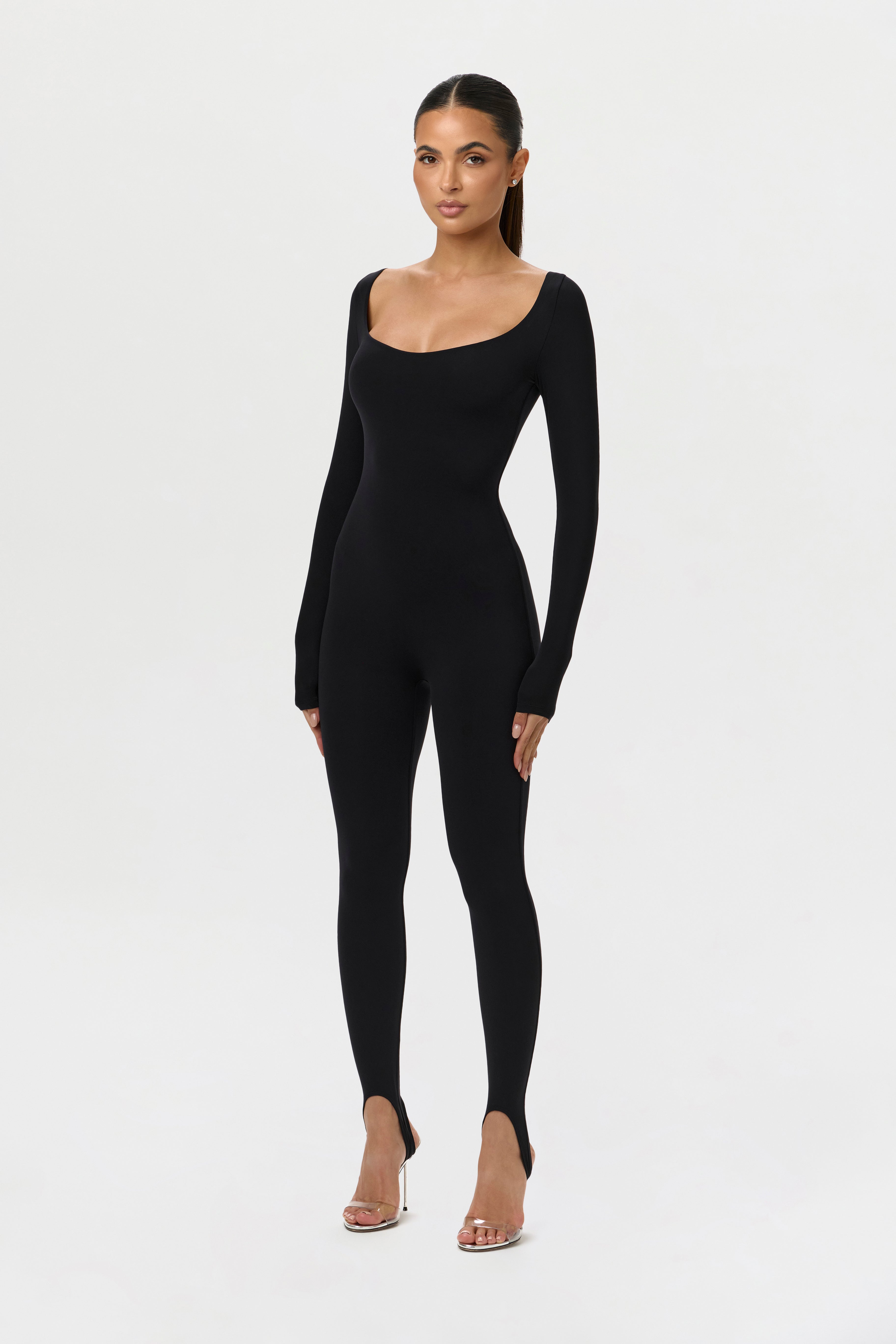 Naked Scoop Stirrup Jumpsuit Petite