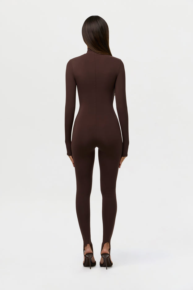 Naked Turtleneck Stirrup Jumpsuit Petite