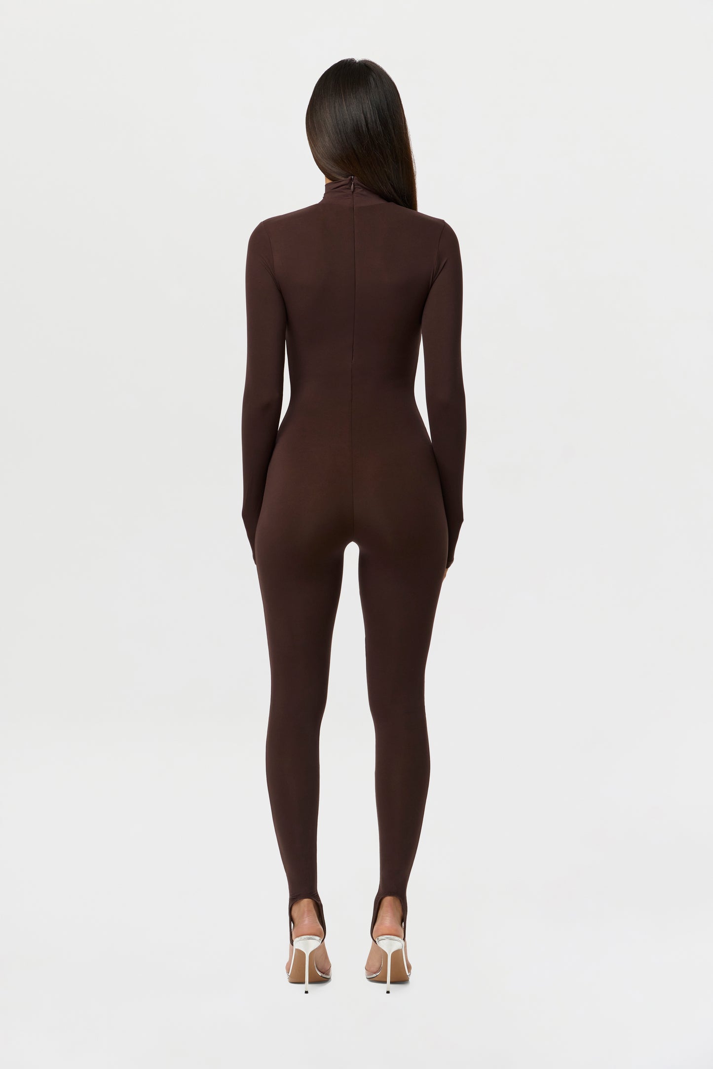 Naked Turtleneck Stirrup Jumpsuit