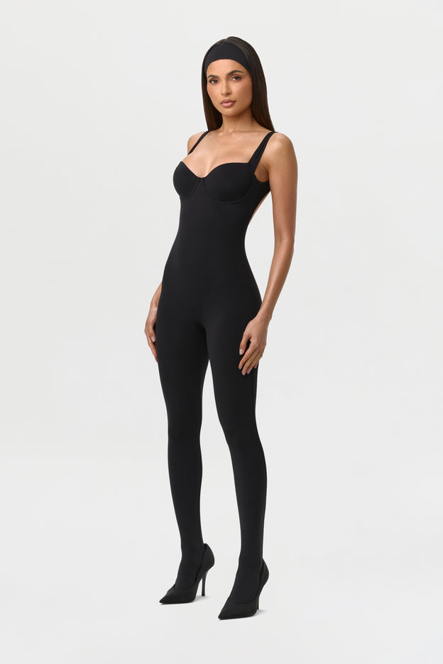 Naked Open Back Jumpsuit