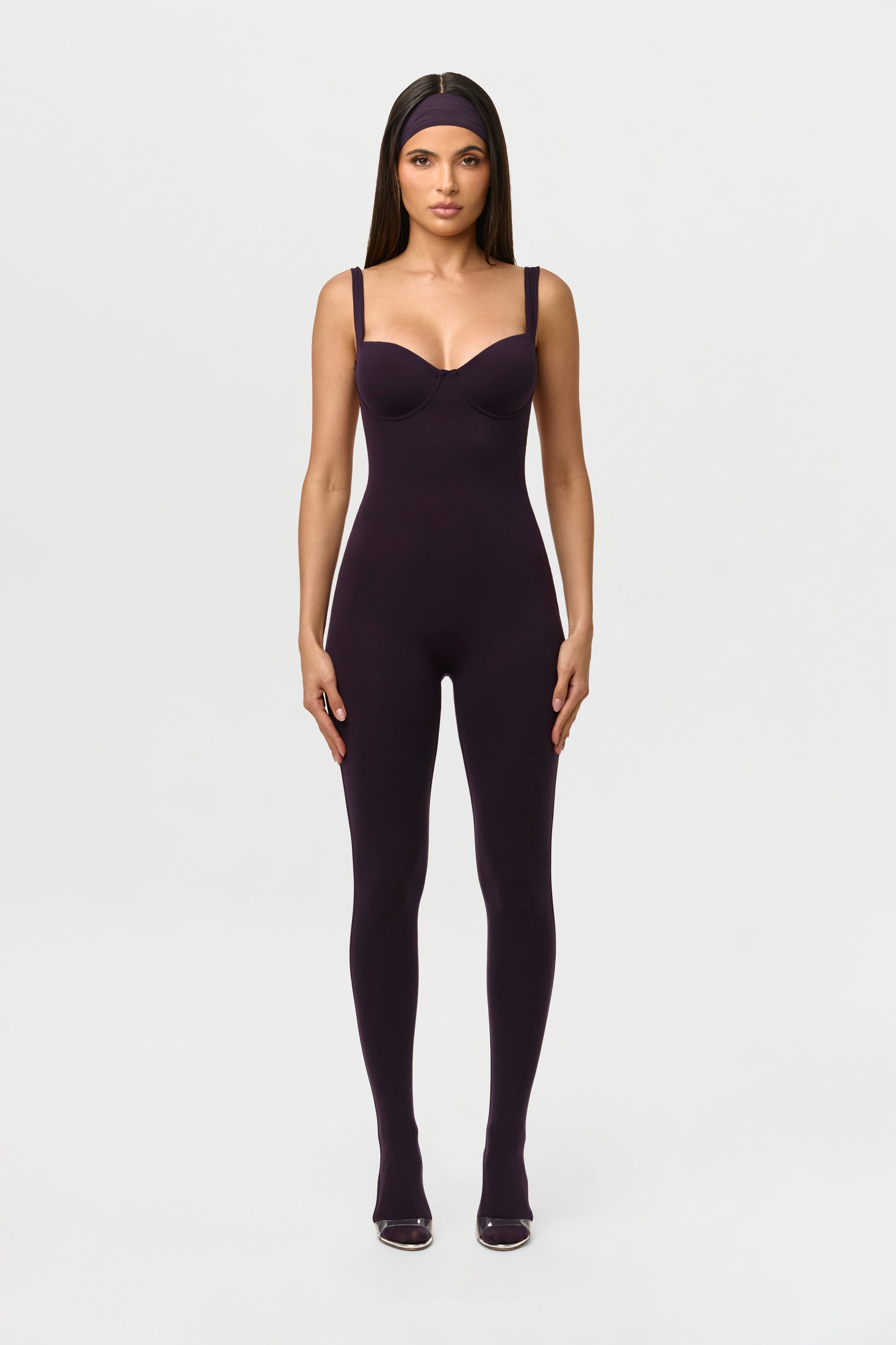 Naked Open Back Jumpsuit Petite