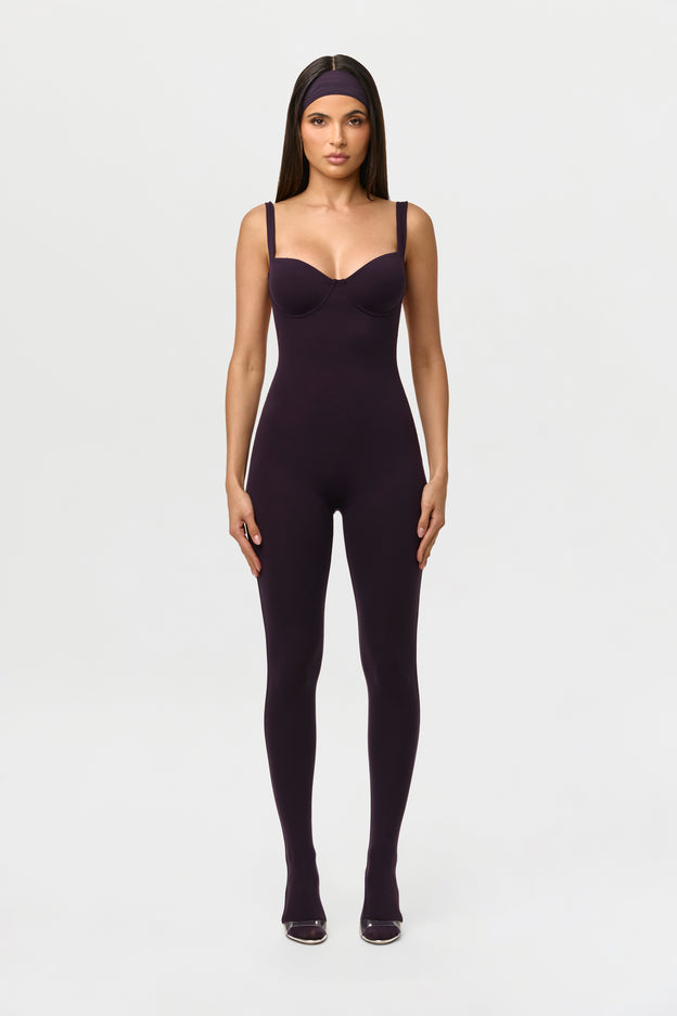 Naked Open Back Jumpsuit Petite