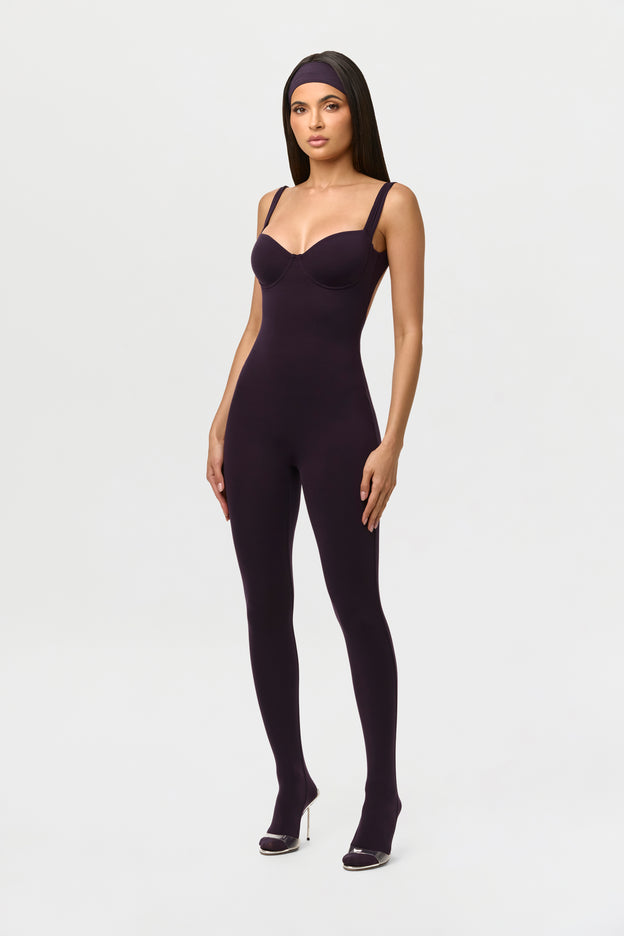 Naked Open Back Jumpsuit Petite