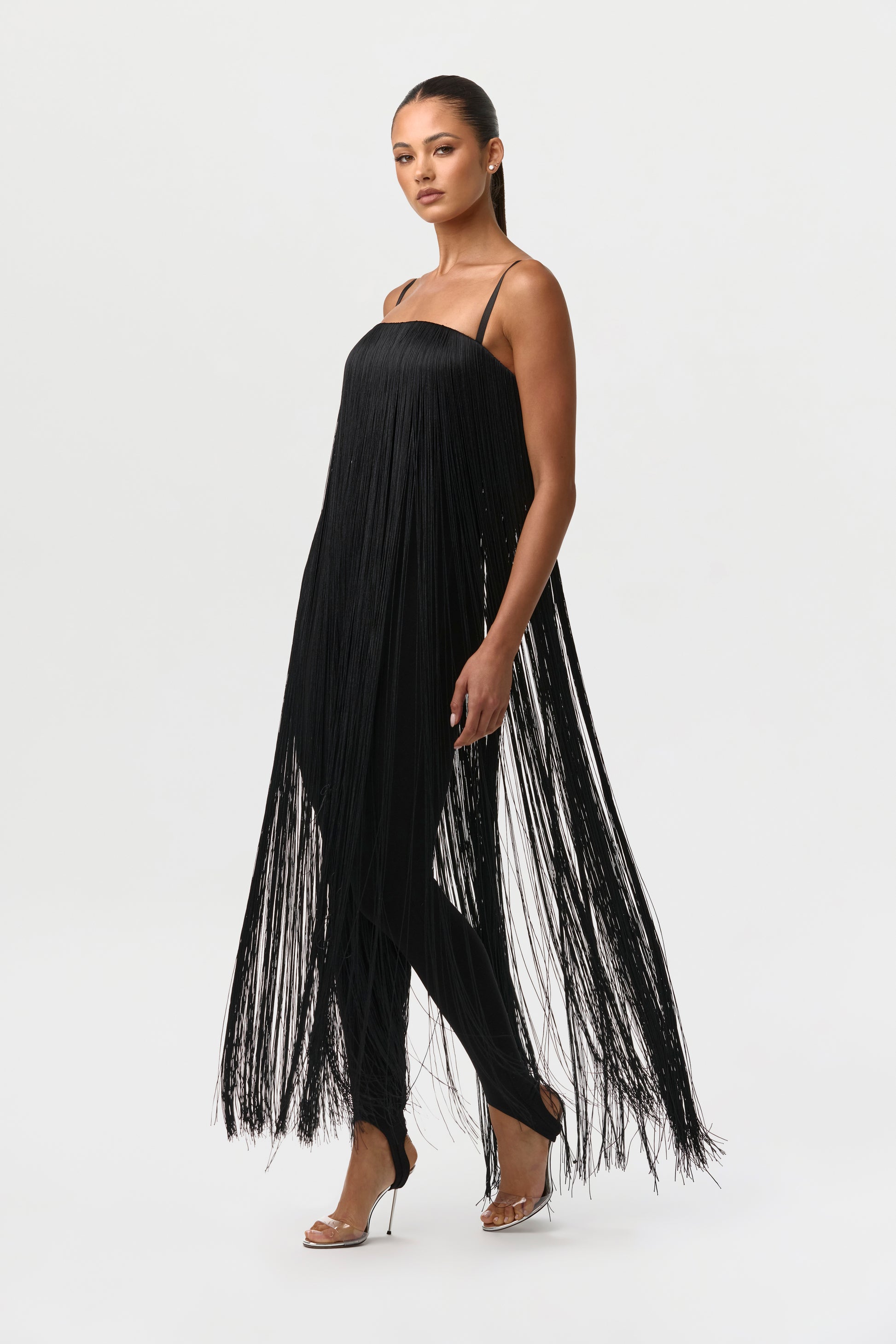 Butter Fringe Stirrup Jumpsuit Petite