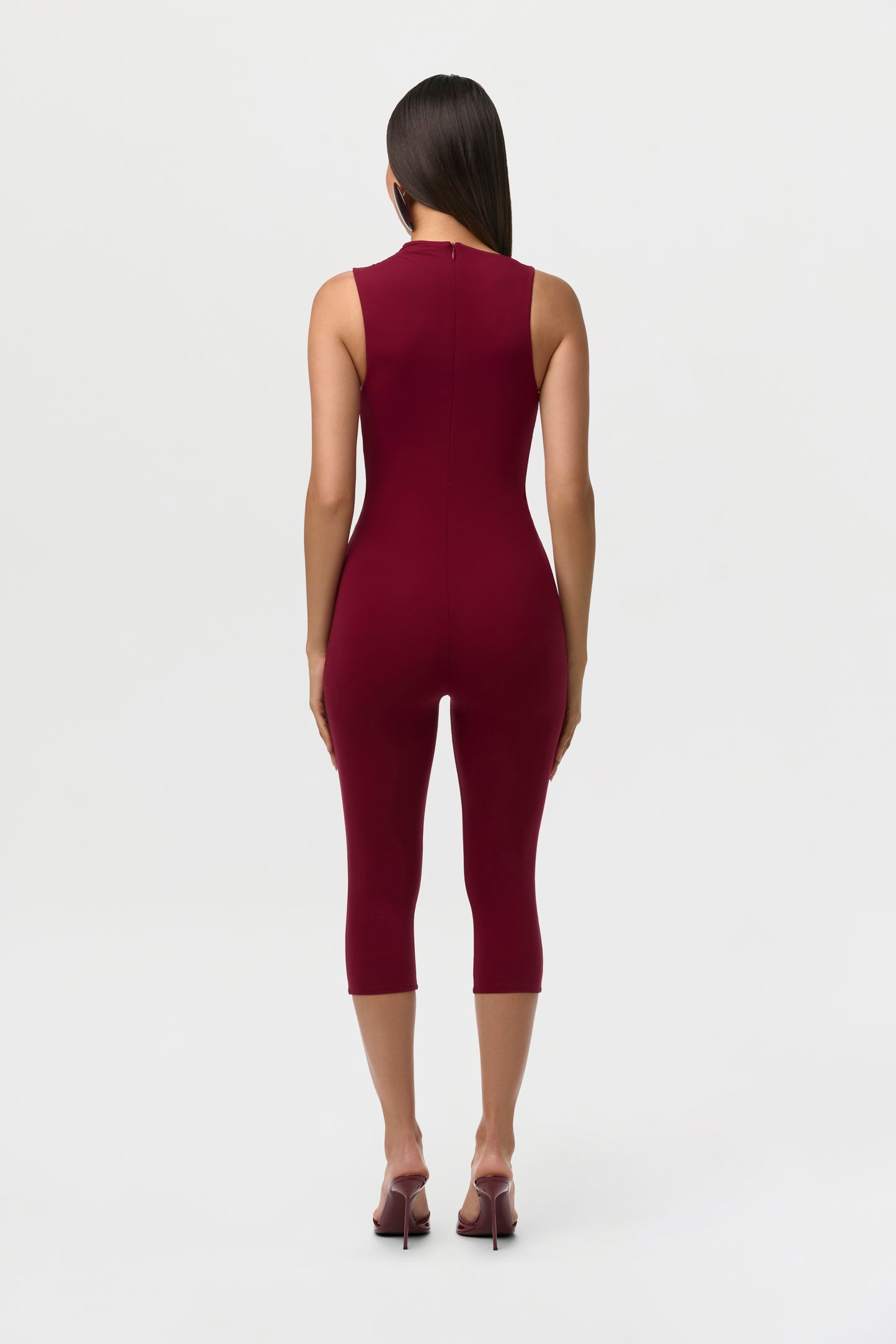 Naked Sleeveless Capri Jumpsuit