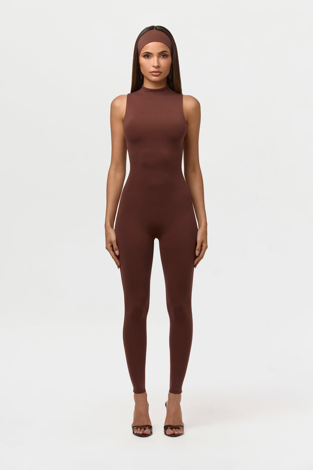 Naked Sleeveless Jumpsuit Petite