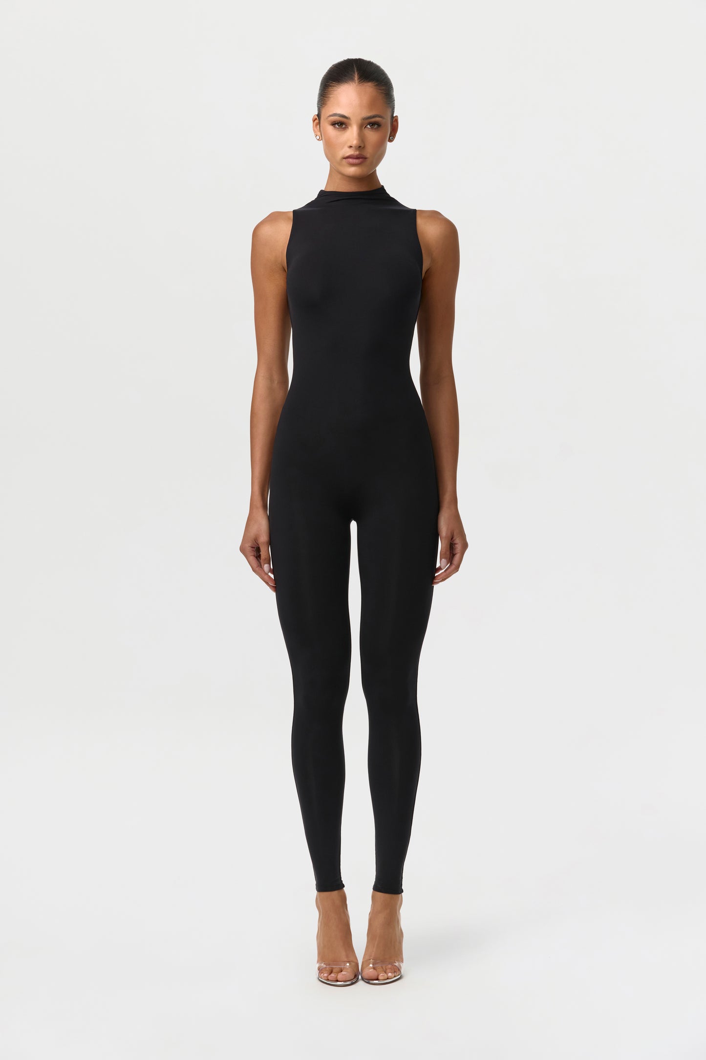 Naked Sleeveless Jumpsuit Petite