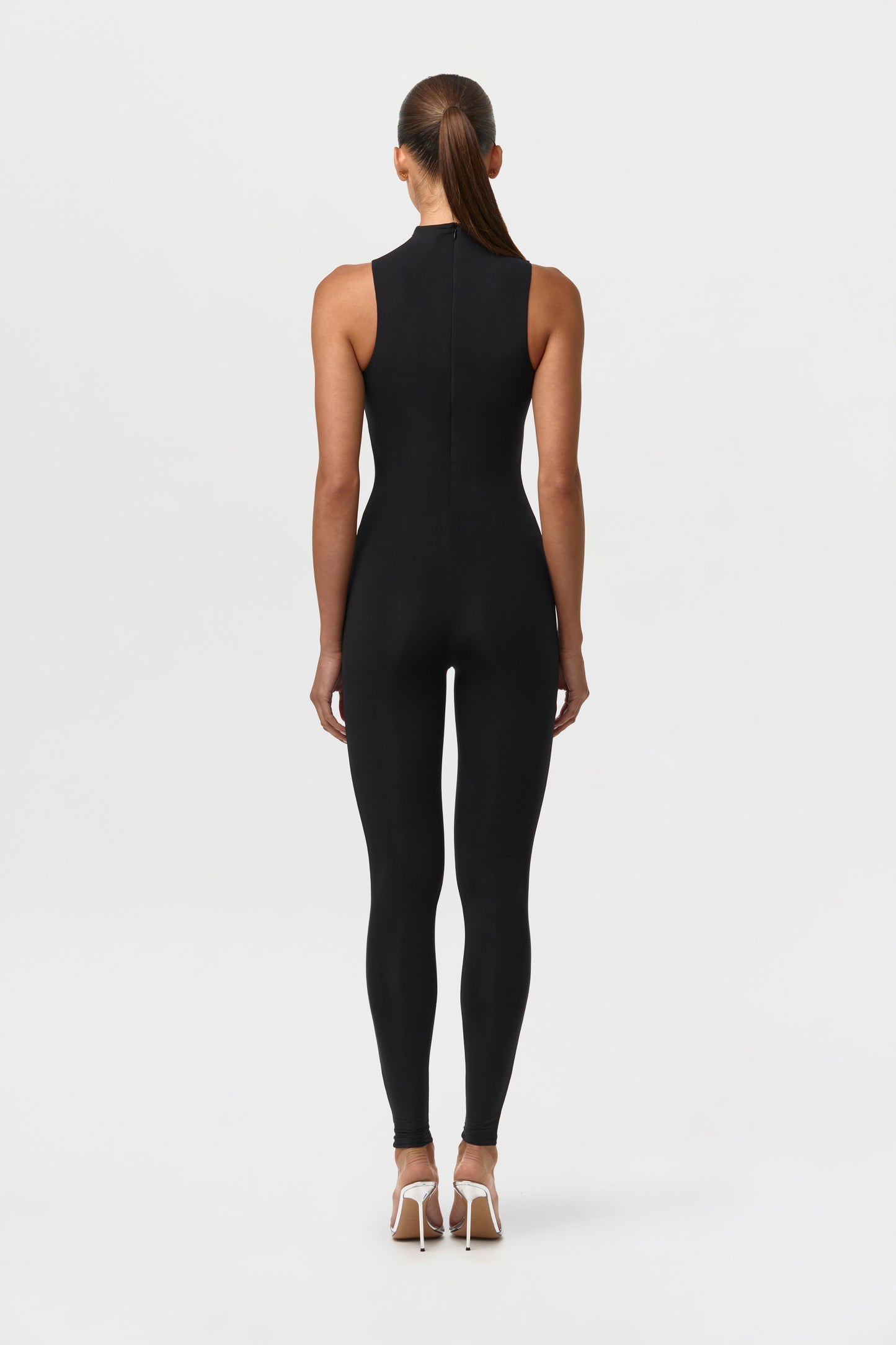 Naked Sleeveless Jumpsuit Petite