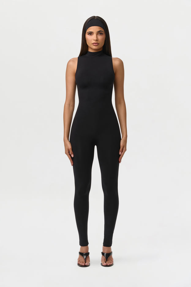 Naked Sleeveless Jumpsuit Petite