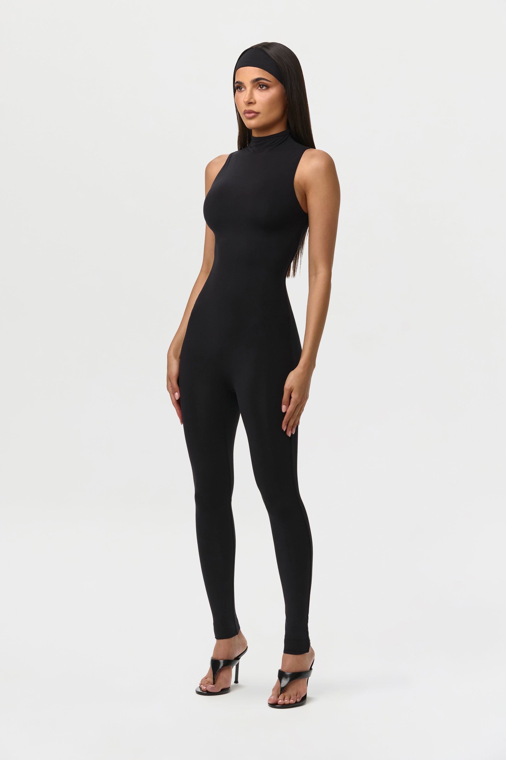 Naked Sleeveless Jumpsuit Petite