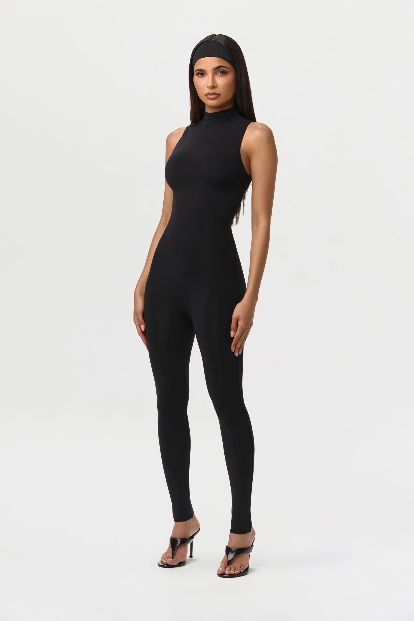 Naked Sleeveless Jumpsuit Petite
