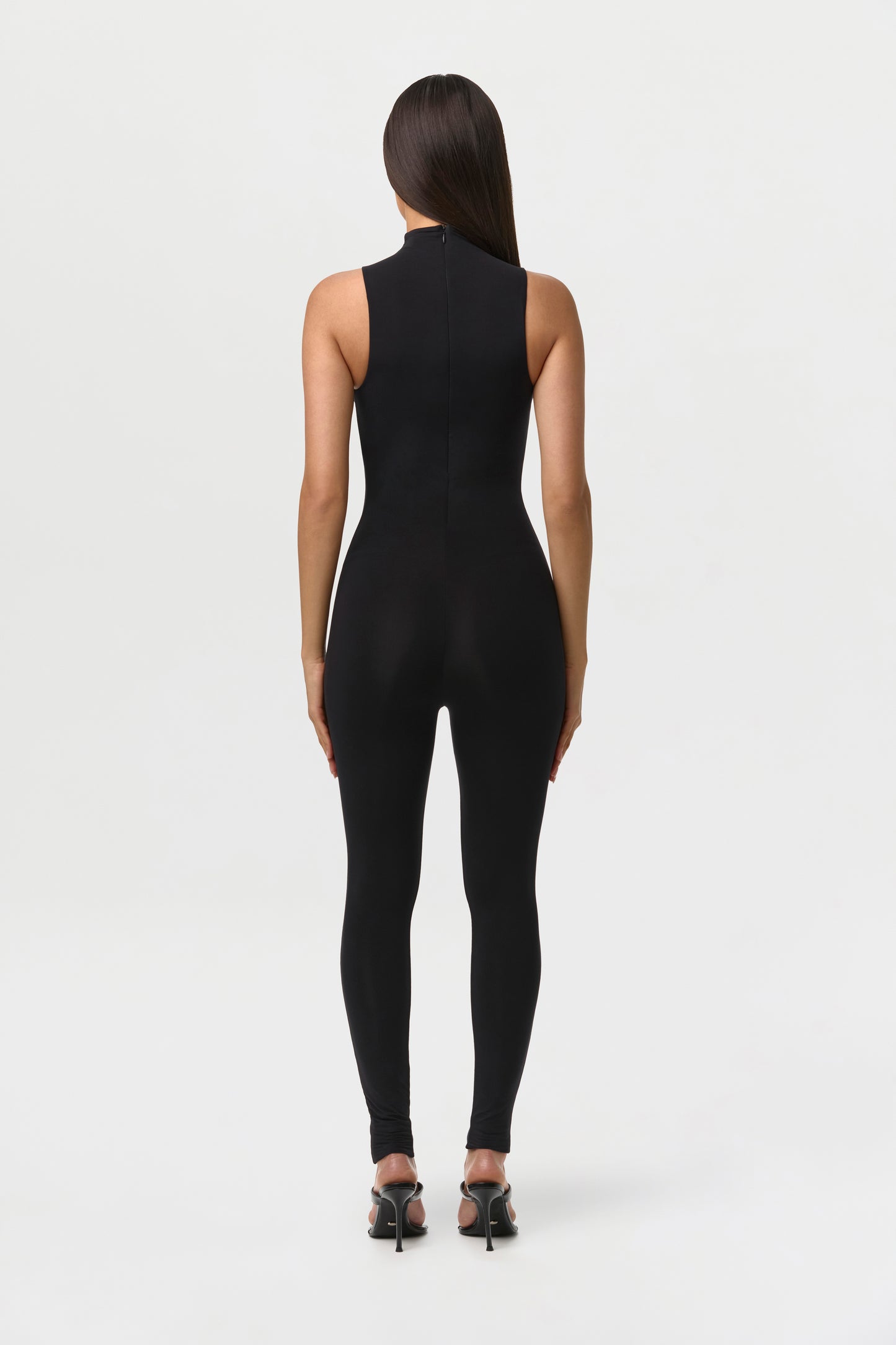 Naked Sleeveless Jumpsuit Petite