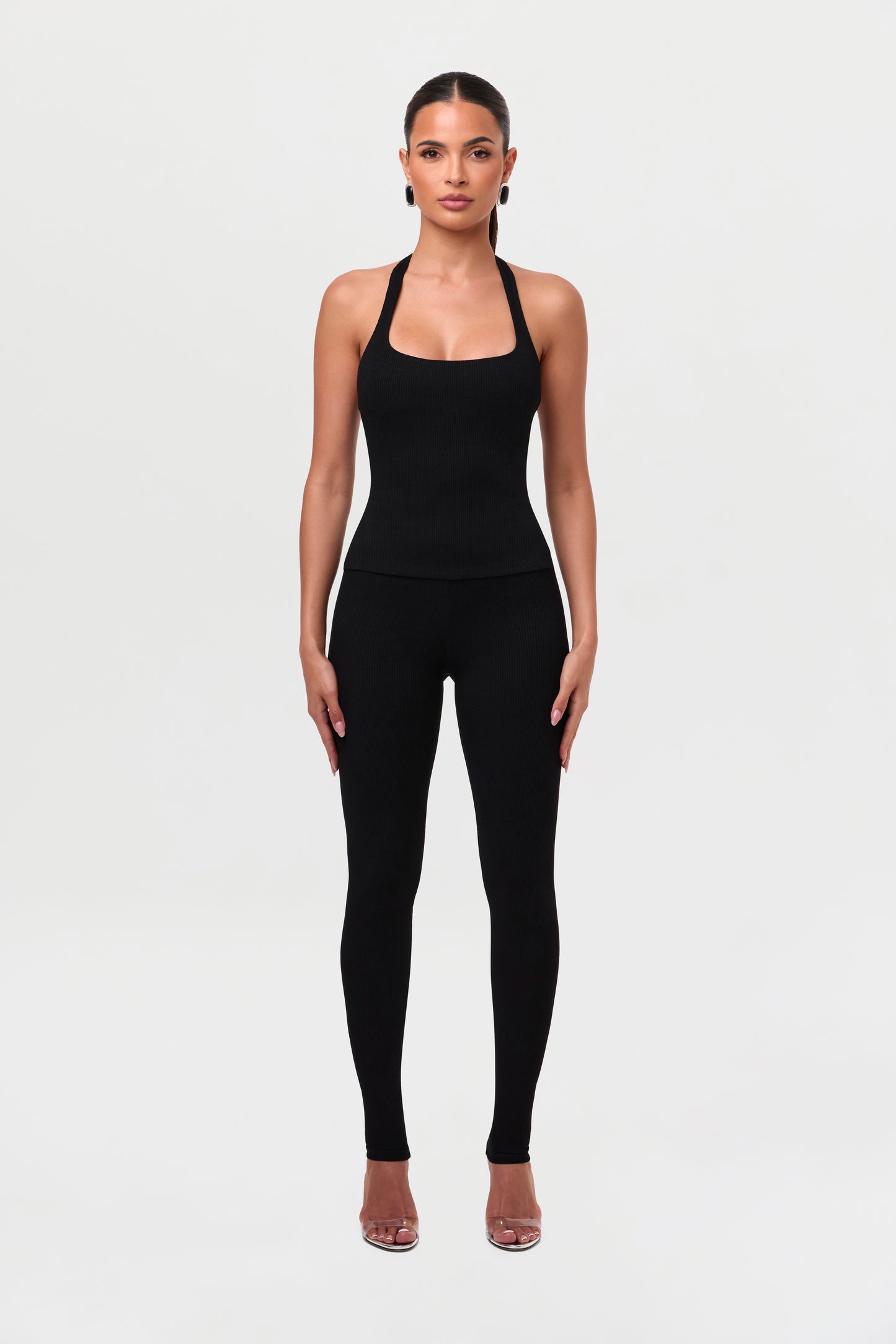 Snatched Contour Halter Top