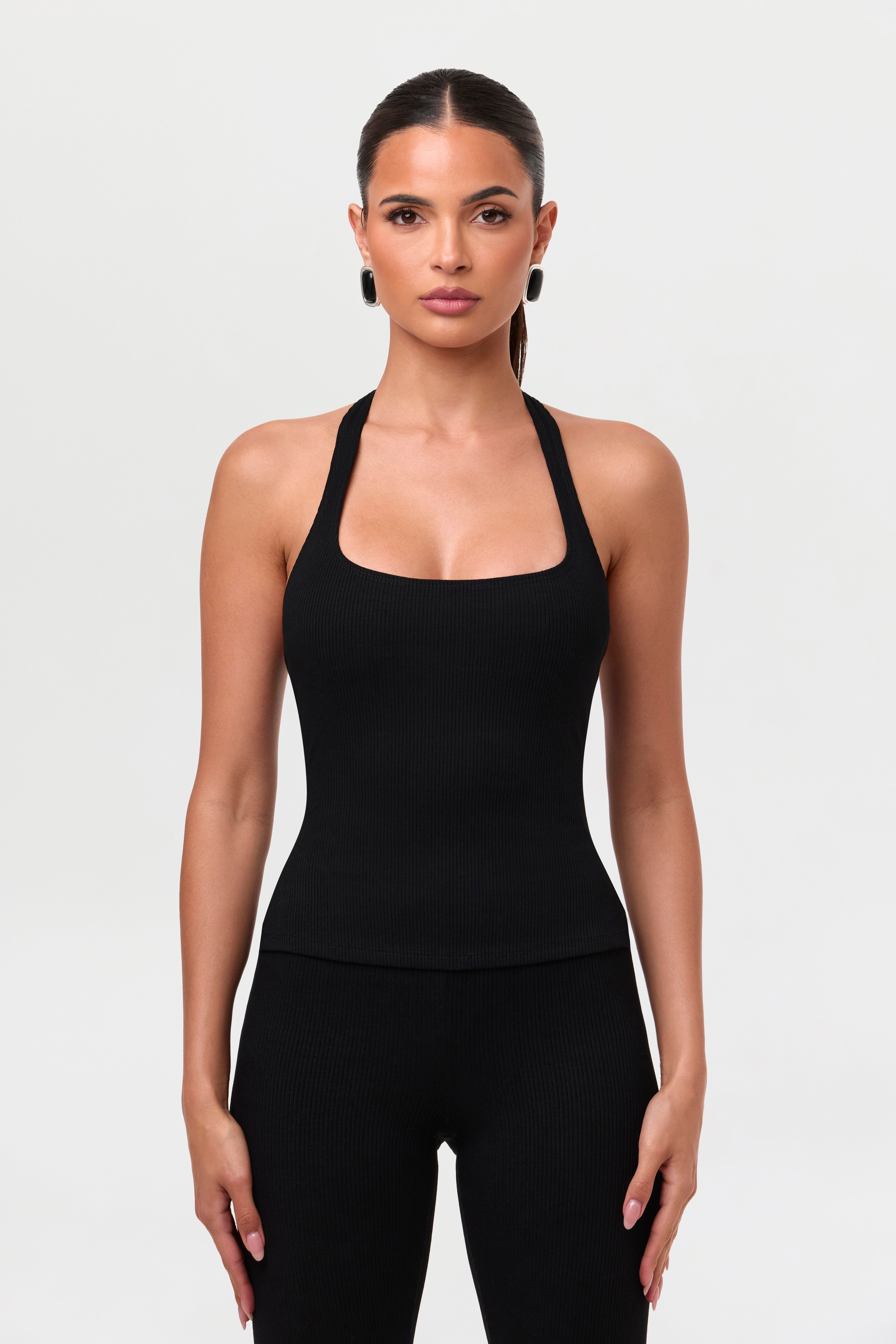 Snatched Contour Halter Top