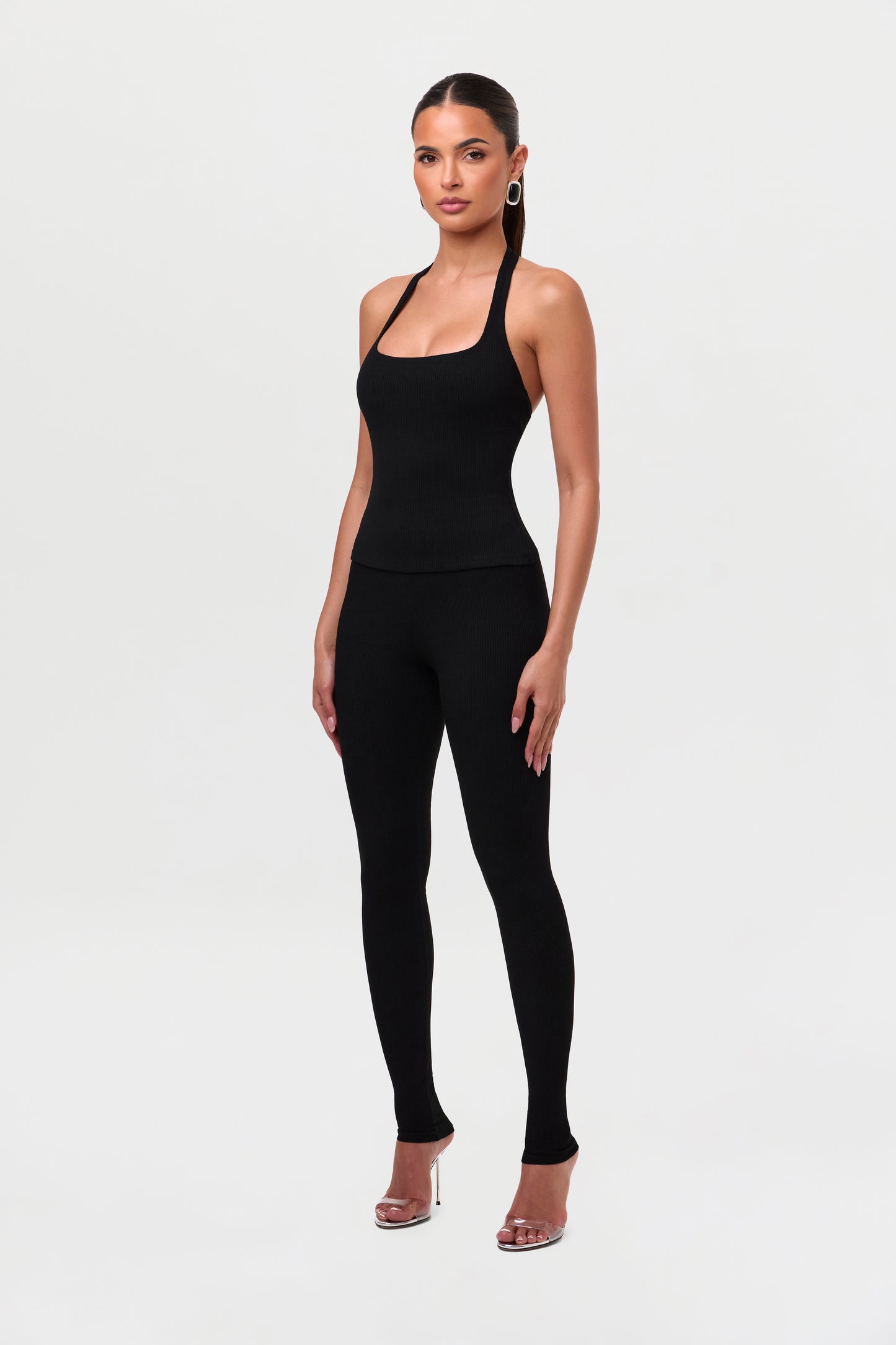 Snatched Contour Halter Top
