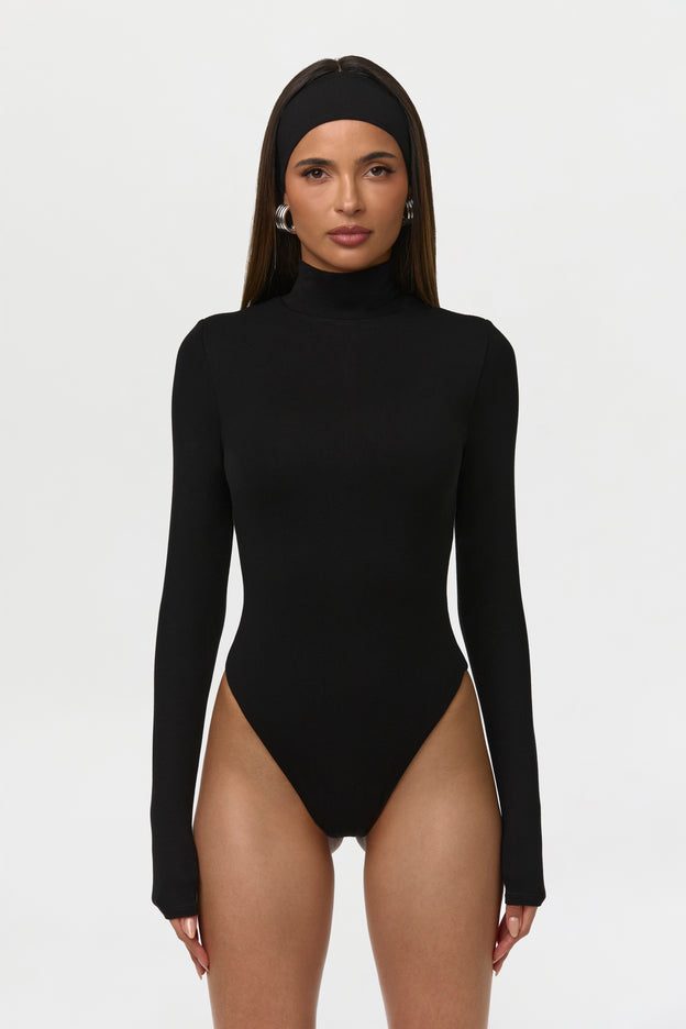 Butter Turtleneck Contour Bodysuit